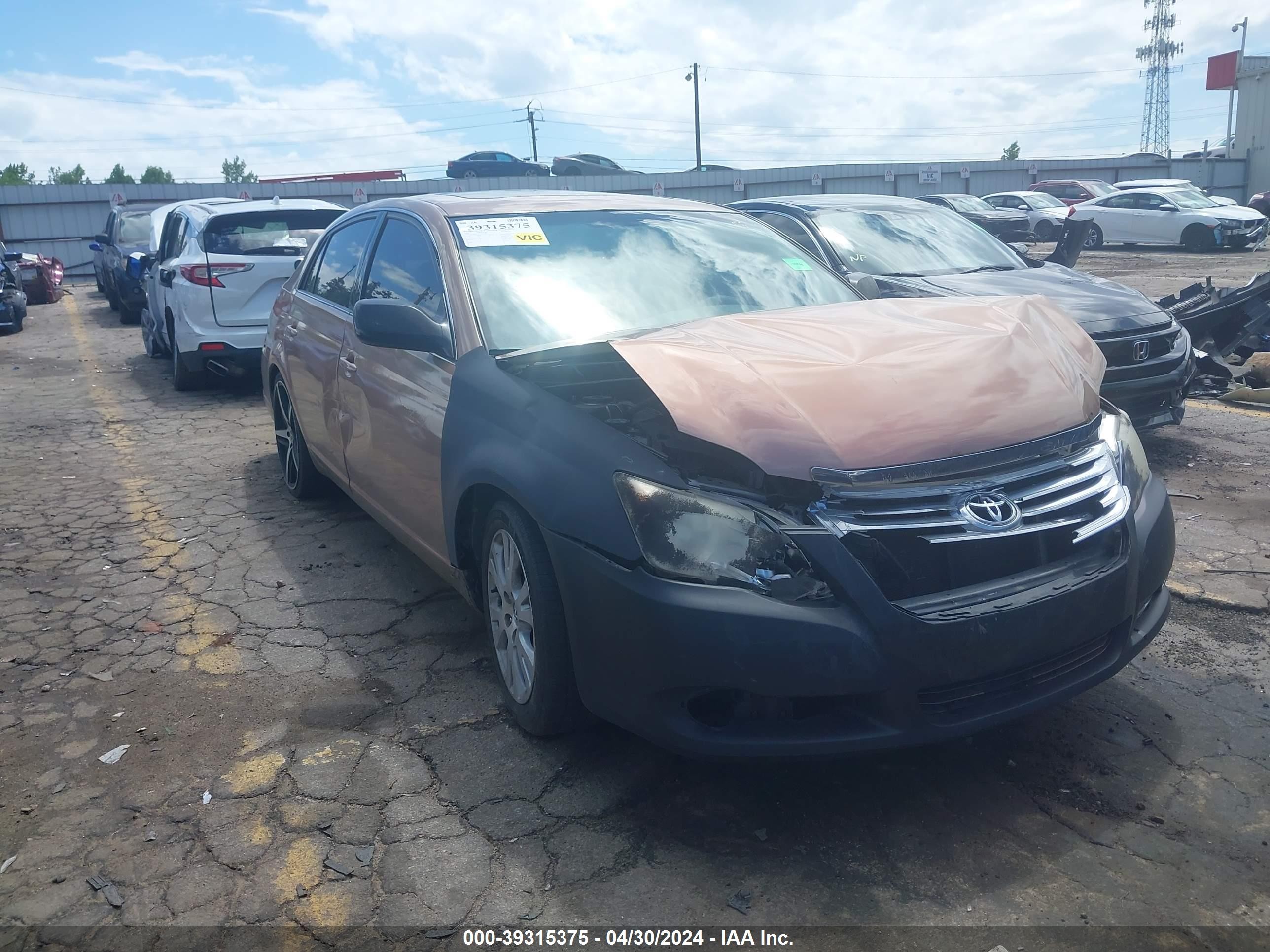 toyota avalon 2009 4t1bk36b99u331805