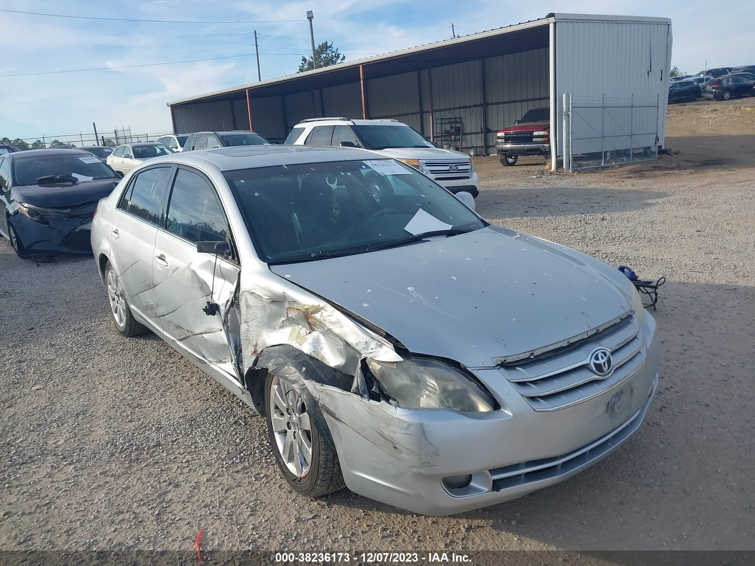 toyota avalon 2007 4t1bk36bx7u233346