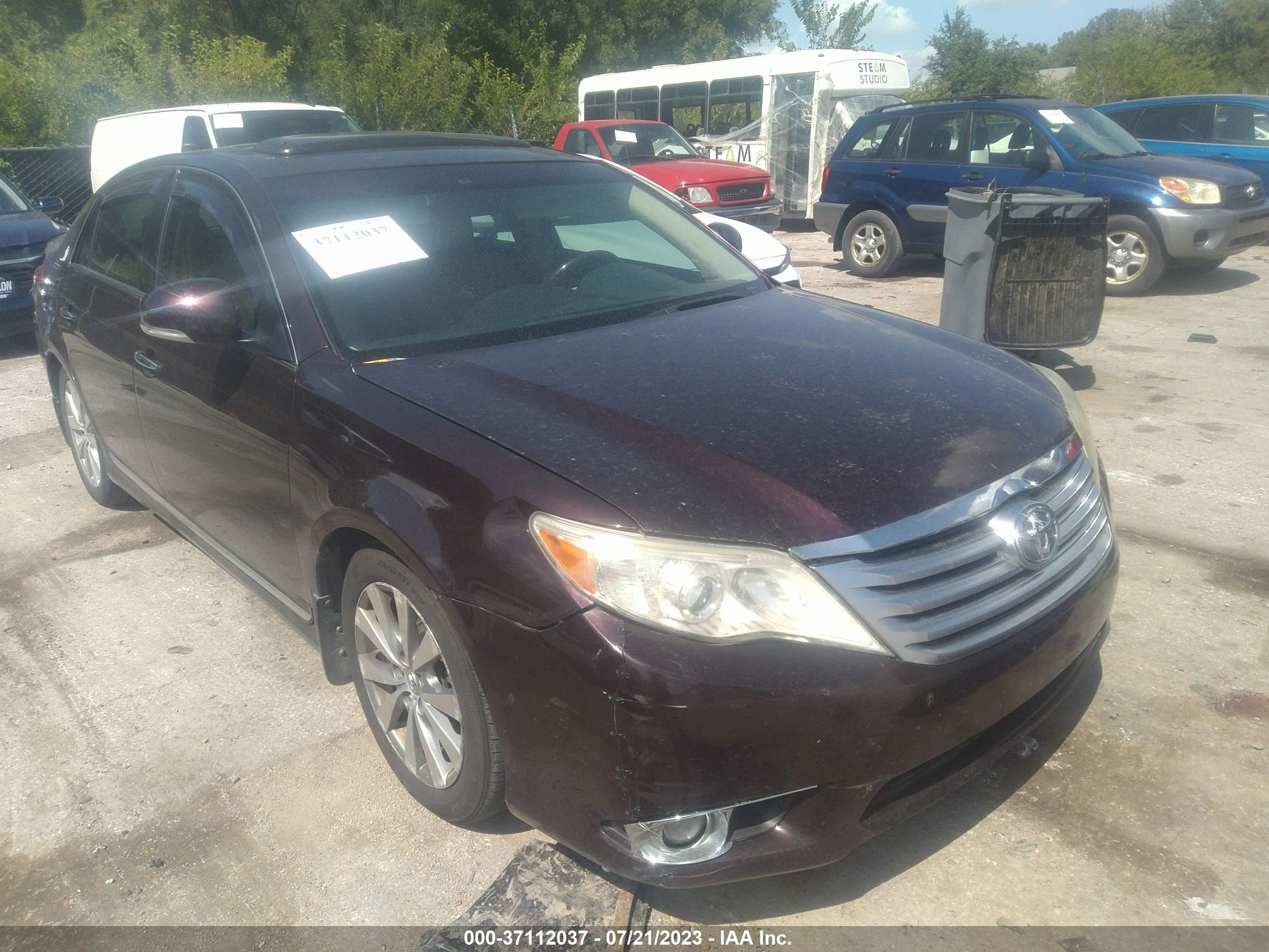 toyota avalon 2011 4t1bk3db9bu374517