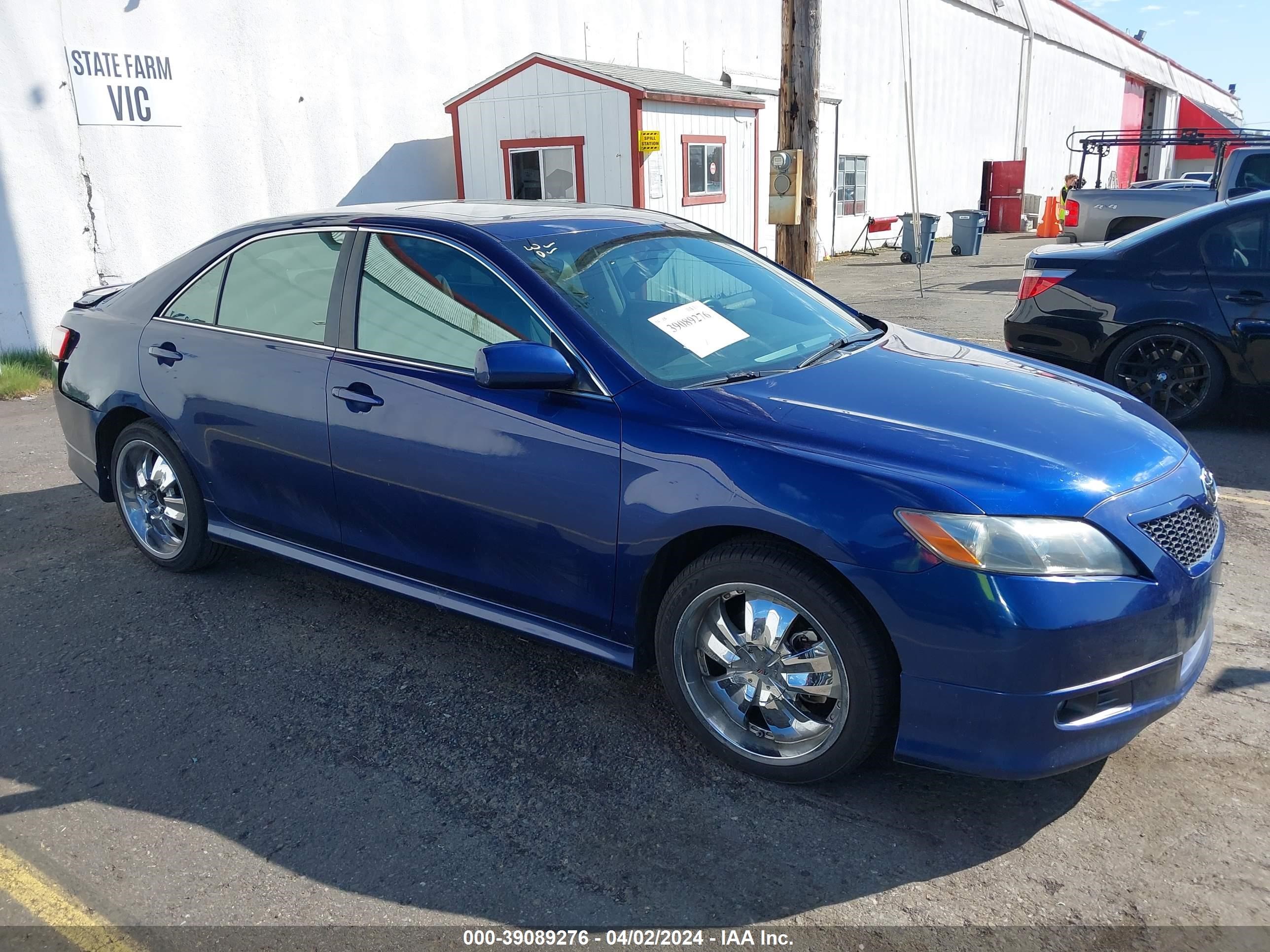 toyota camry 2007 4t1bk46k07u002932