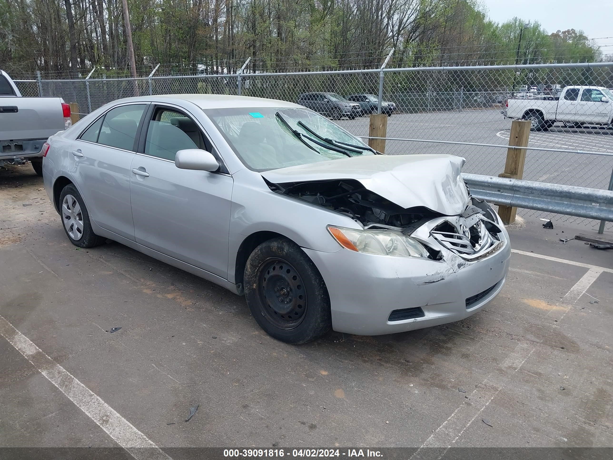 toyota camry 2007 4t1bk46k07u509961