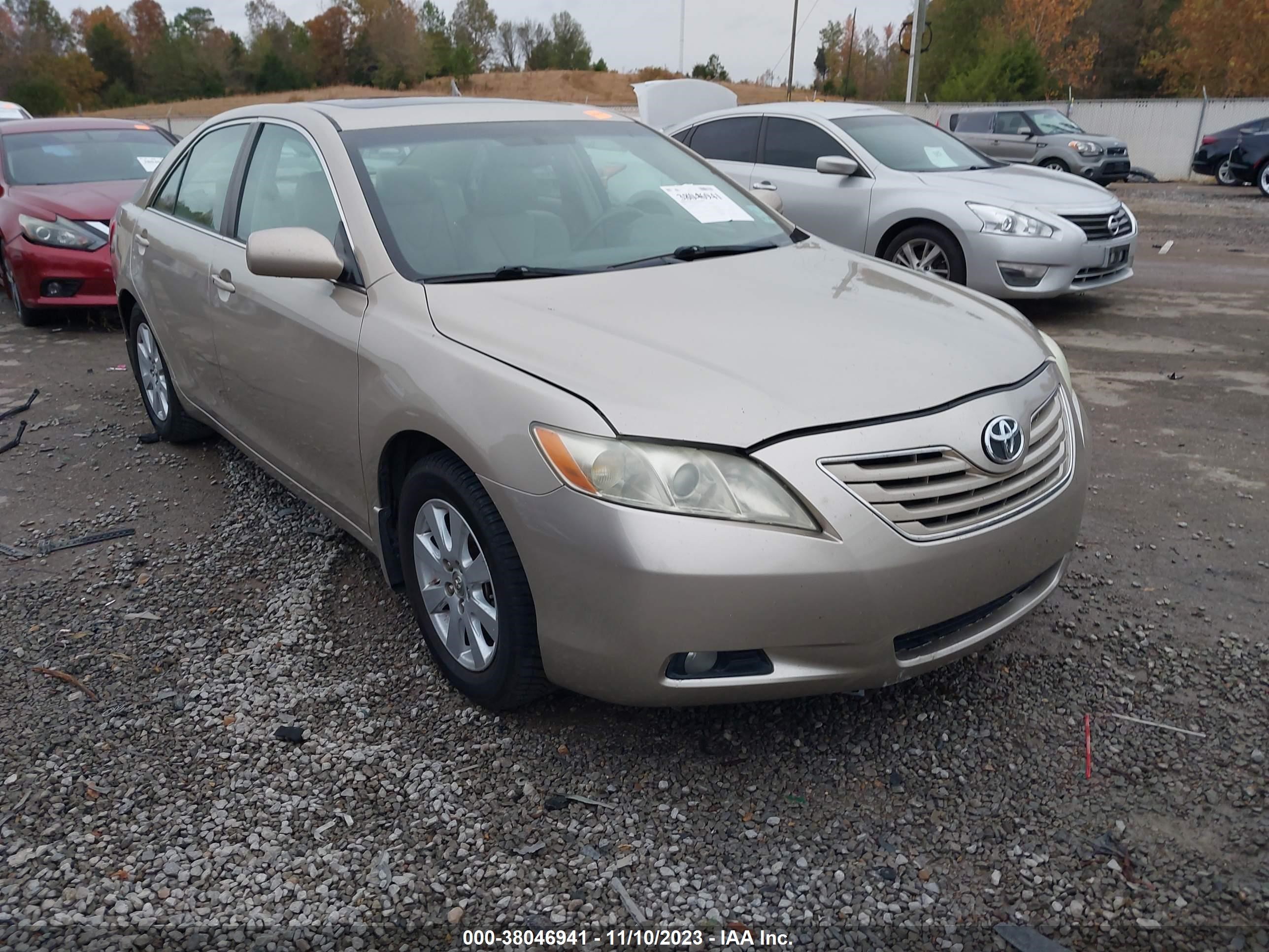 toyota camry 2007 4t1bk46k07u535671