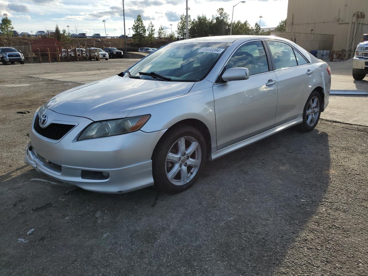 toyota camry 2007 4t1bk46k07u545195