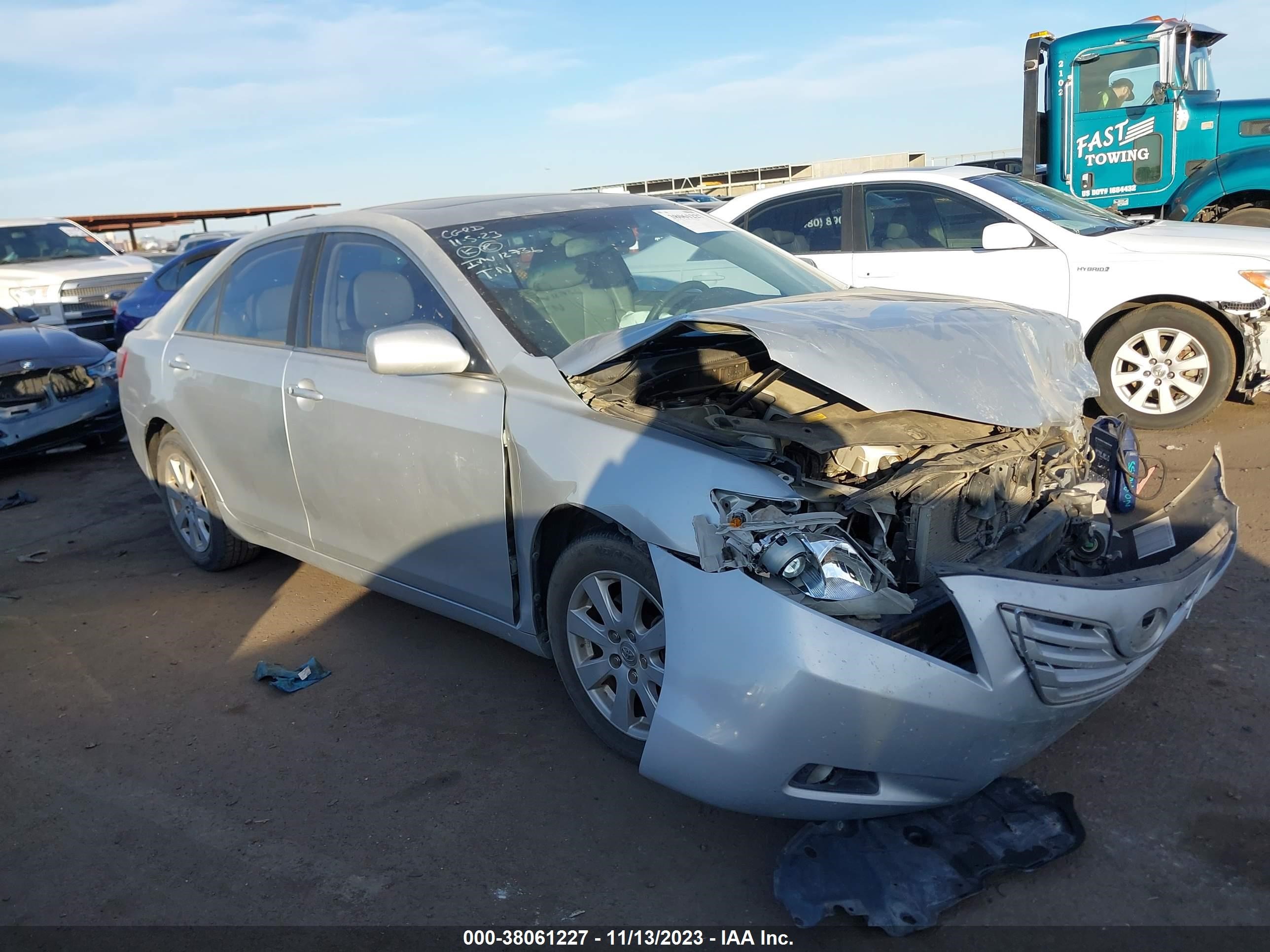 toyota camry 2007 4t1bk46k17u021814