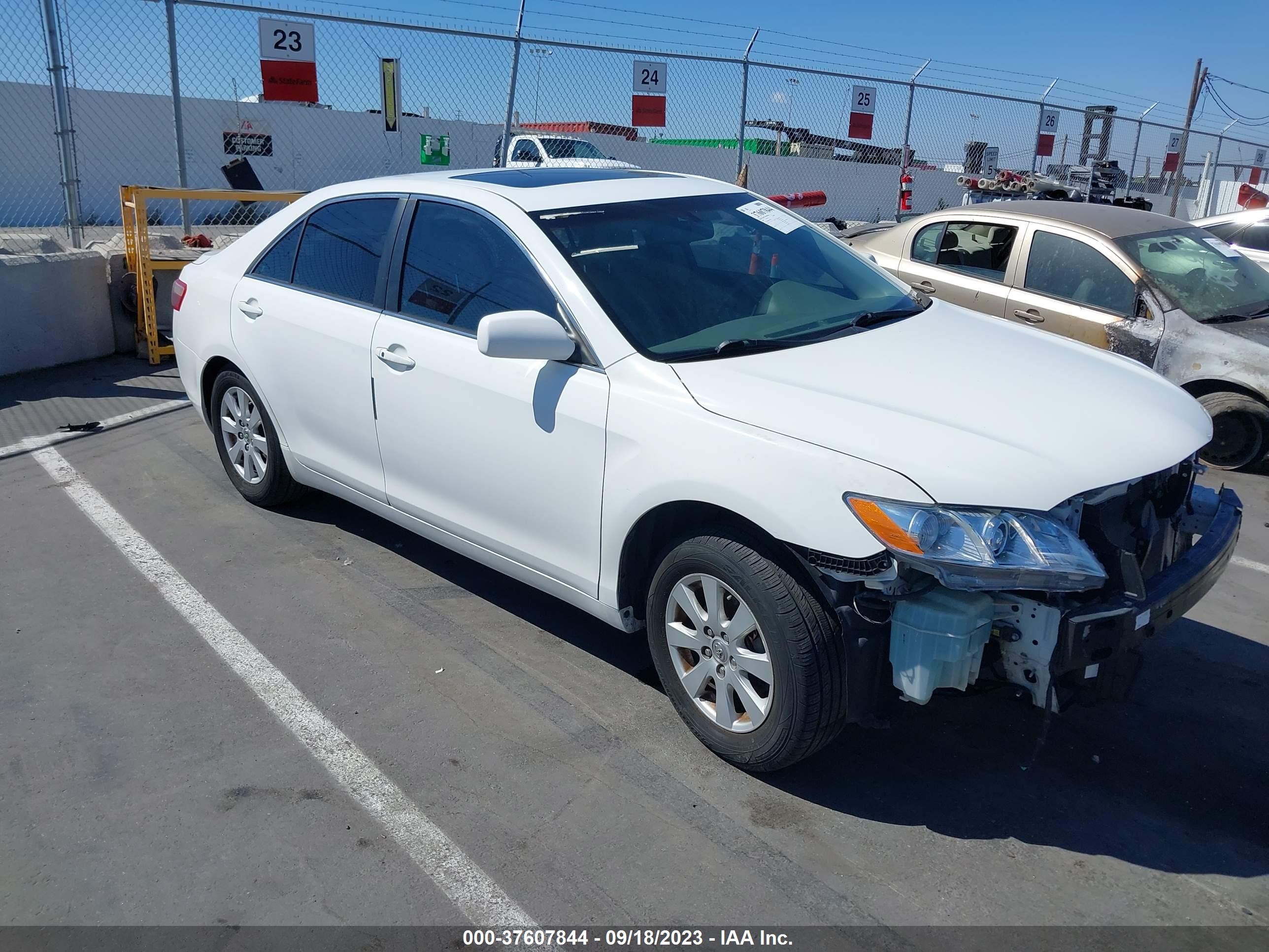 toyota camry 2007 4t1bk46k17u553662