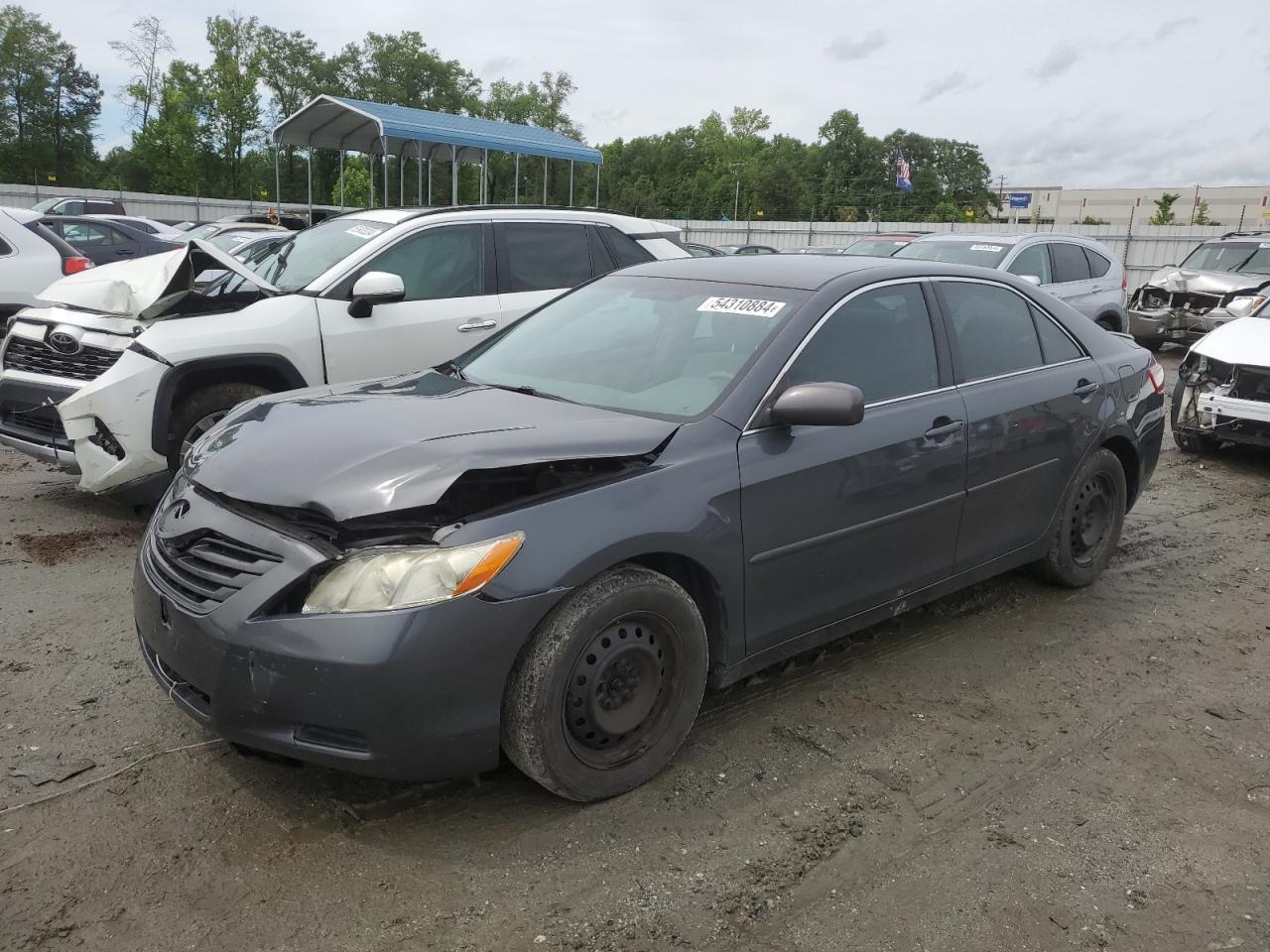 toyota camry 2008 4t1bk46k18u064647