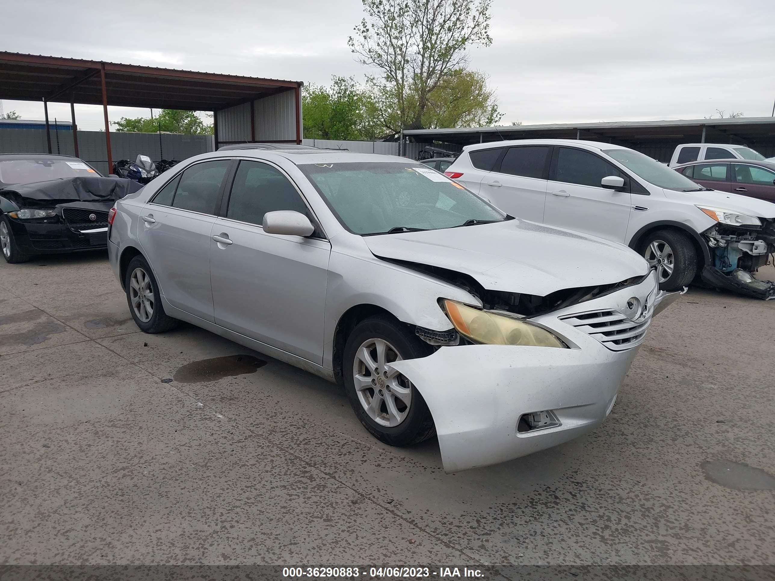 toyota camry 2008 4t1bk46k18u064986