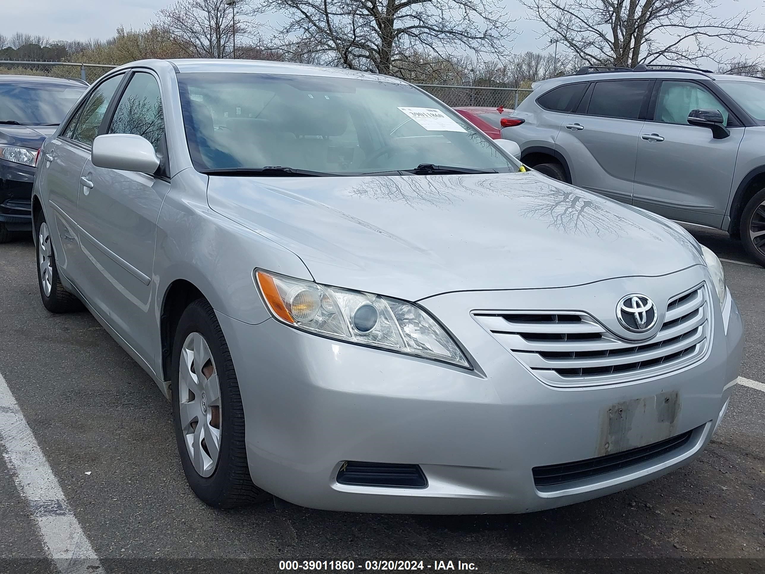 toyota camry 2007 4t1bk46k37u010846