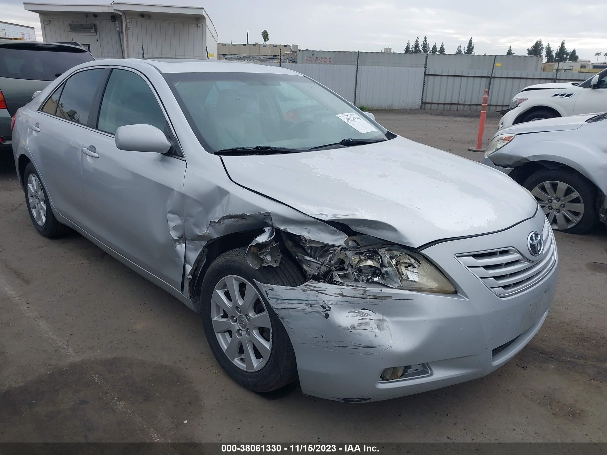 toyota camry 2007 4t1bk46k37u506004