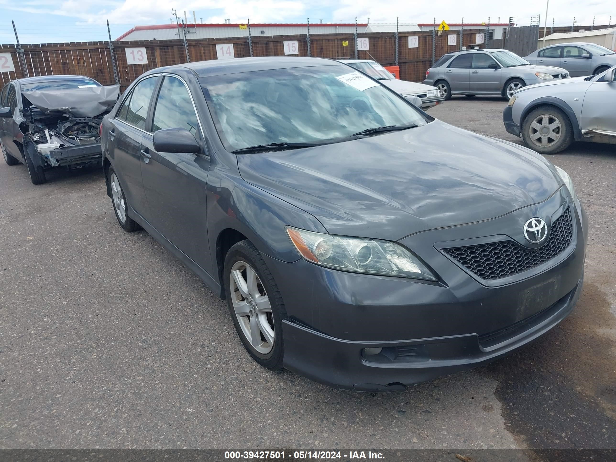 toyota camry 2007 4t1bk46k37u516211