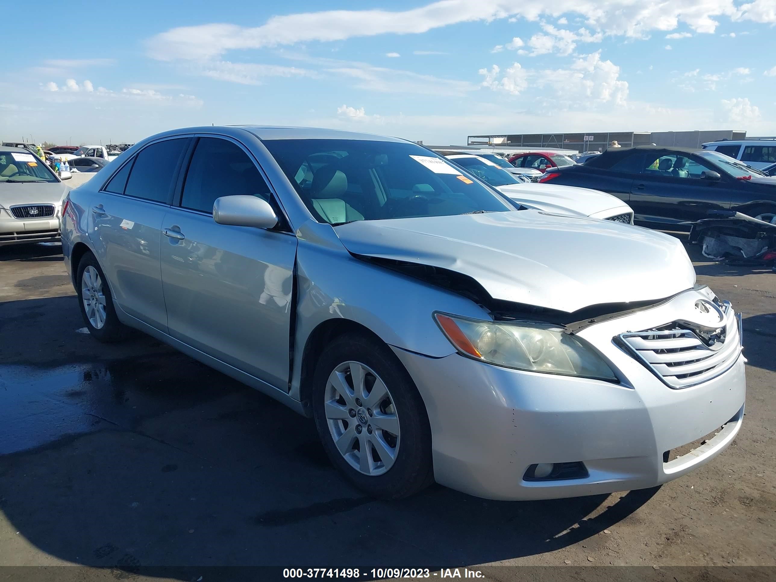 toyota camry 2007 4t1bk46k37u545529