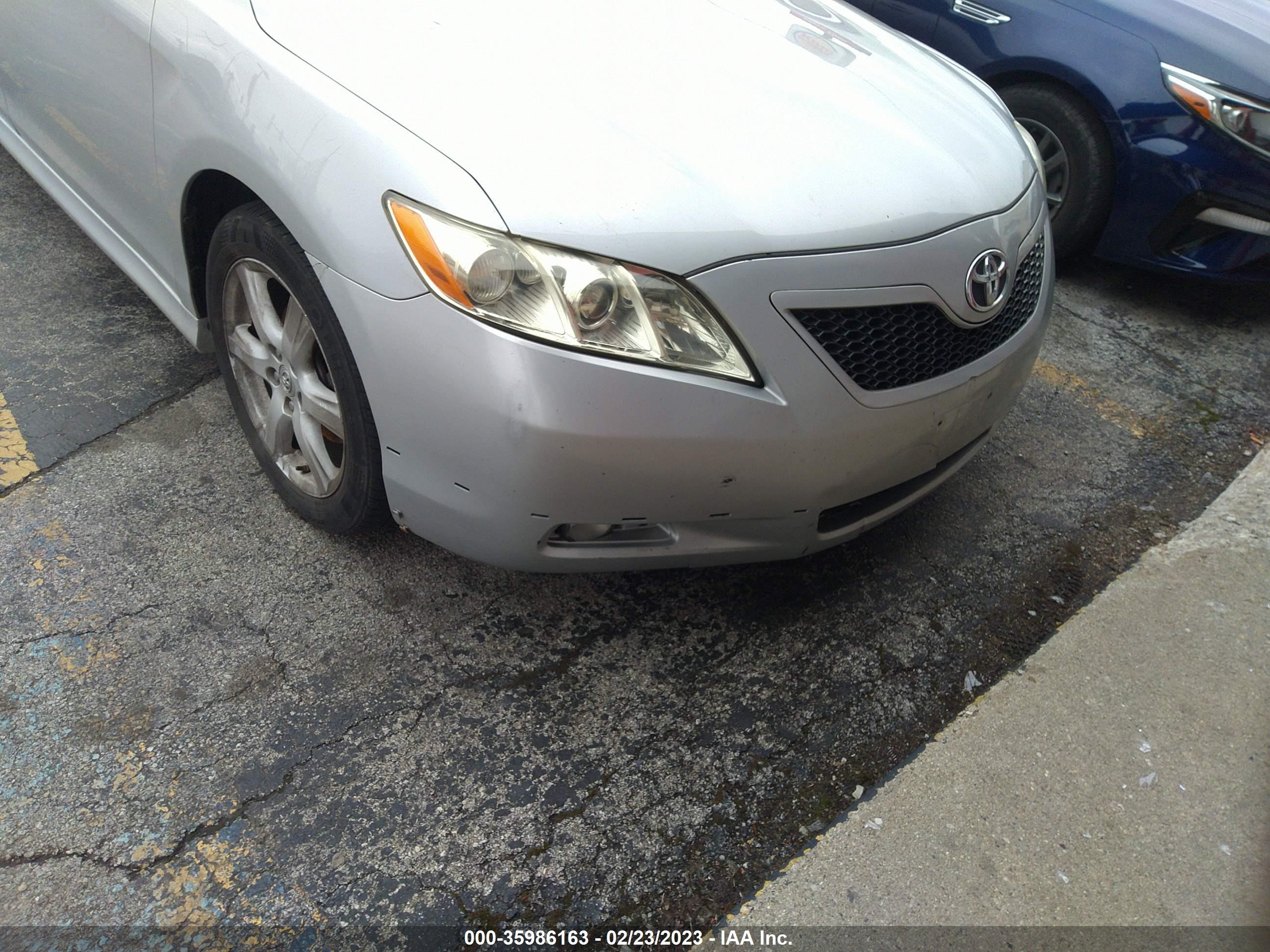 toyota camry 2007 4t1bk46k37u550620