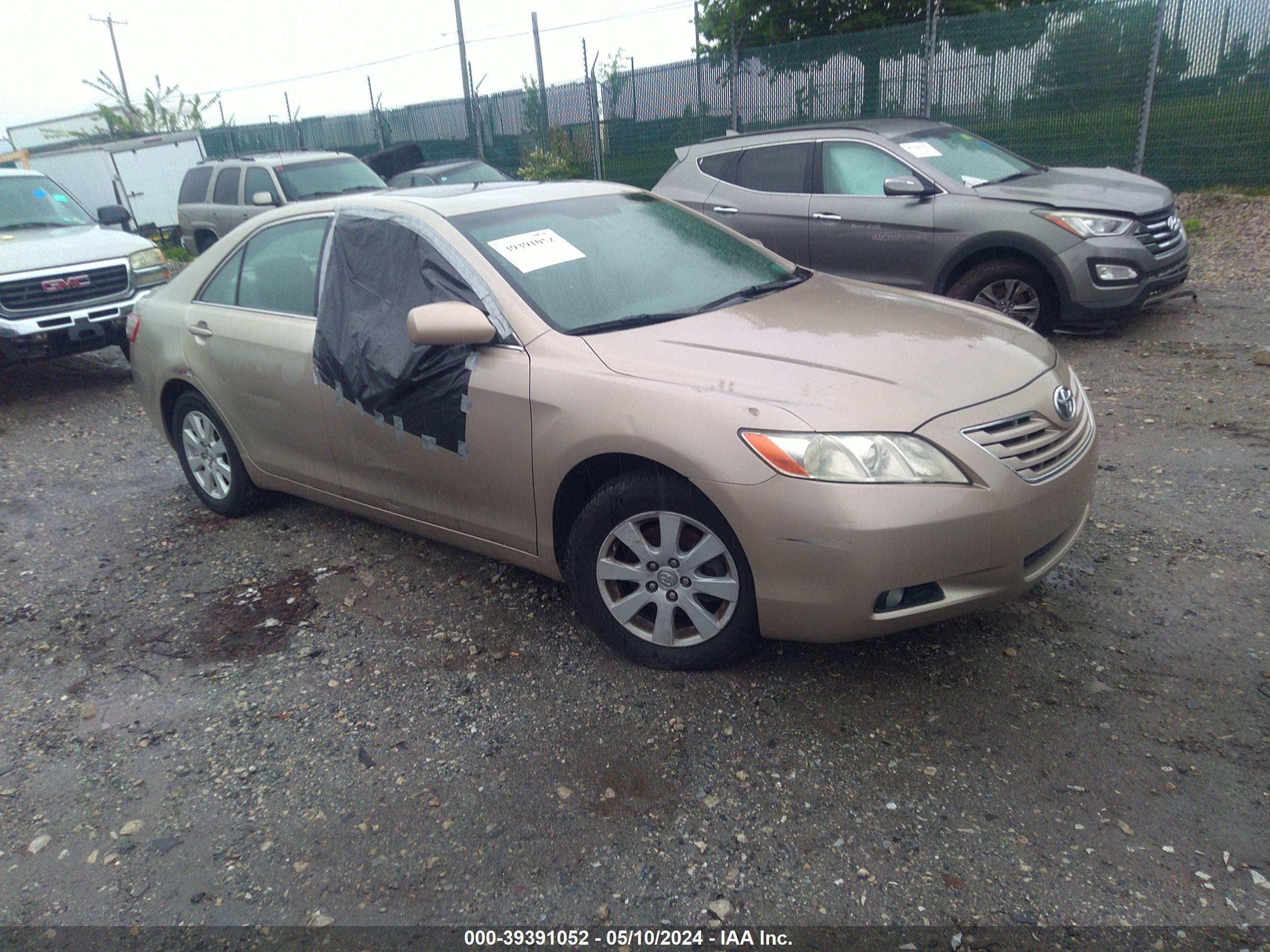 toyota camry 2008 4t1bk46k38u068697