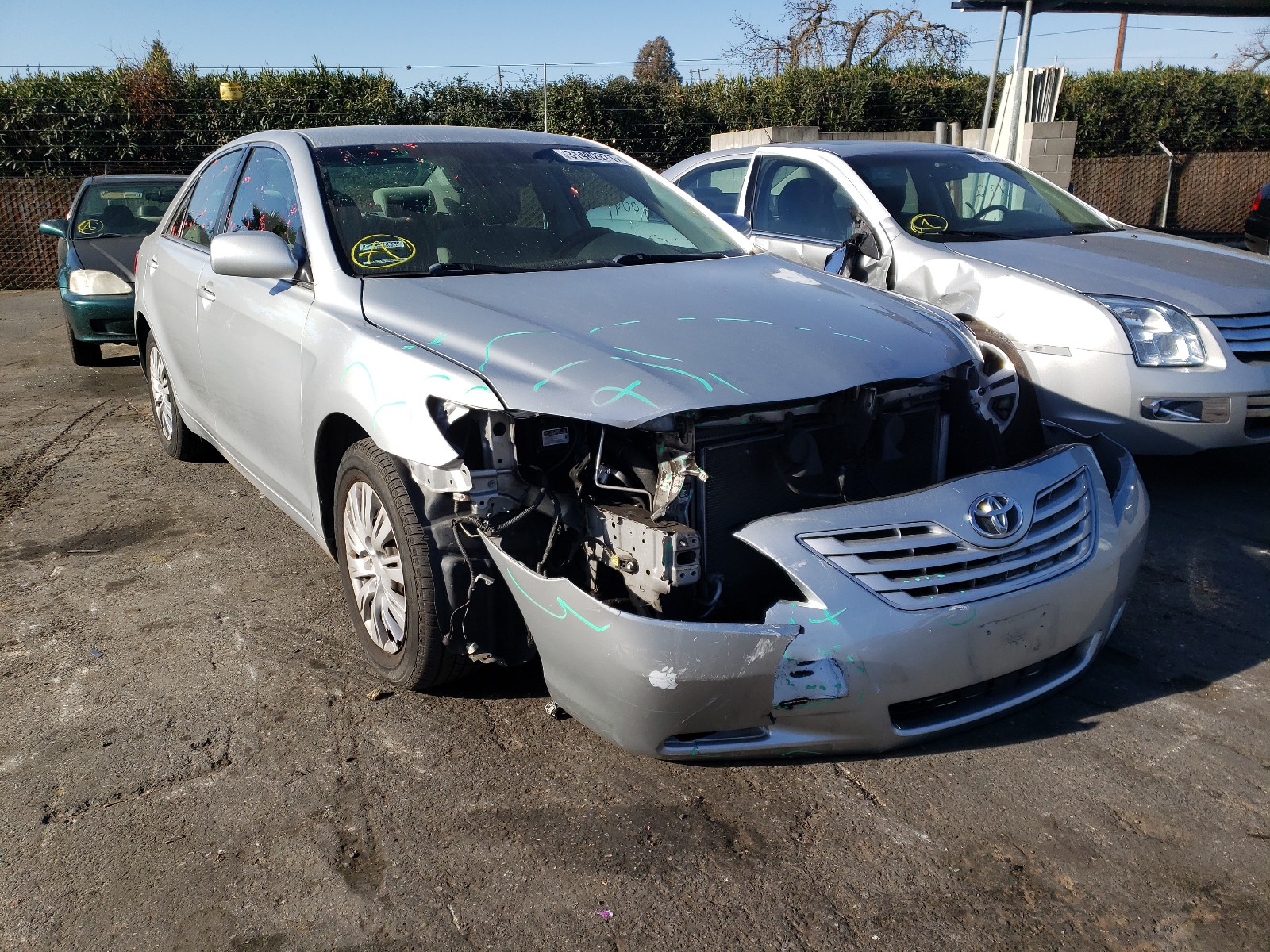 toyota camry le 2007 4t1bk46k47u035691