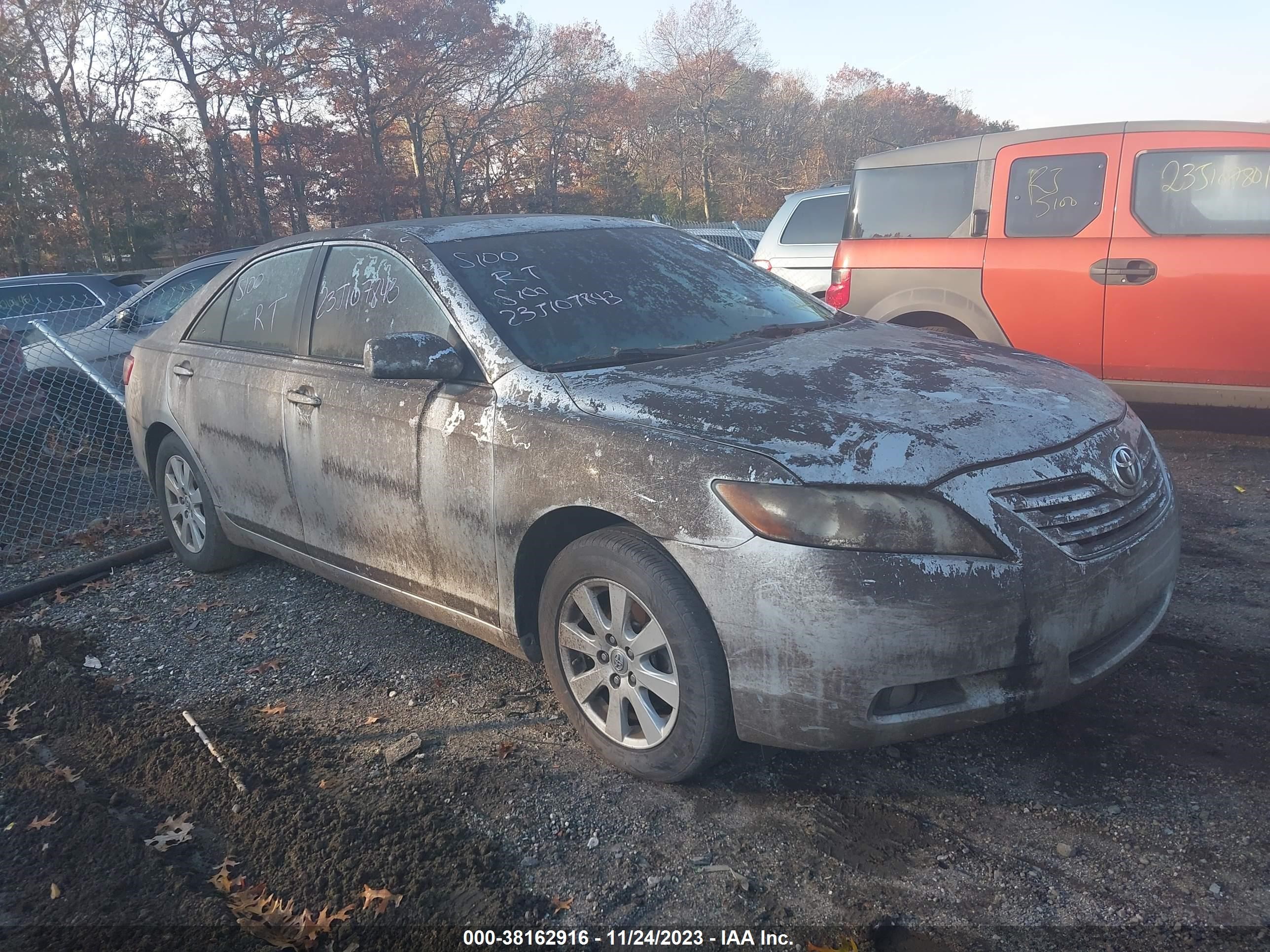 toyota camry 2007 4t1bk46k47u038655