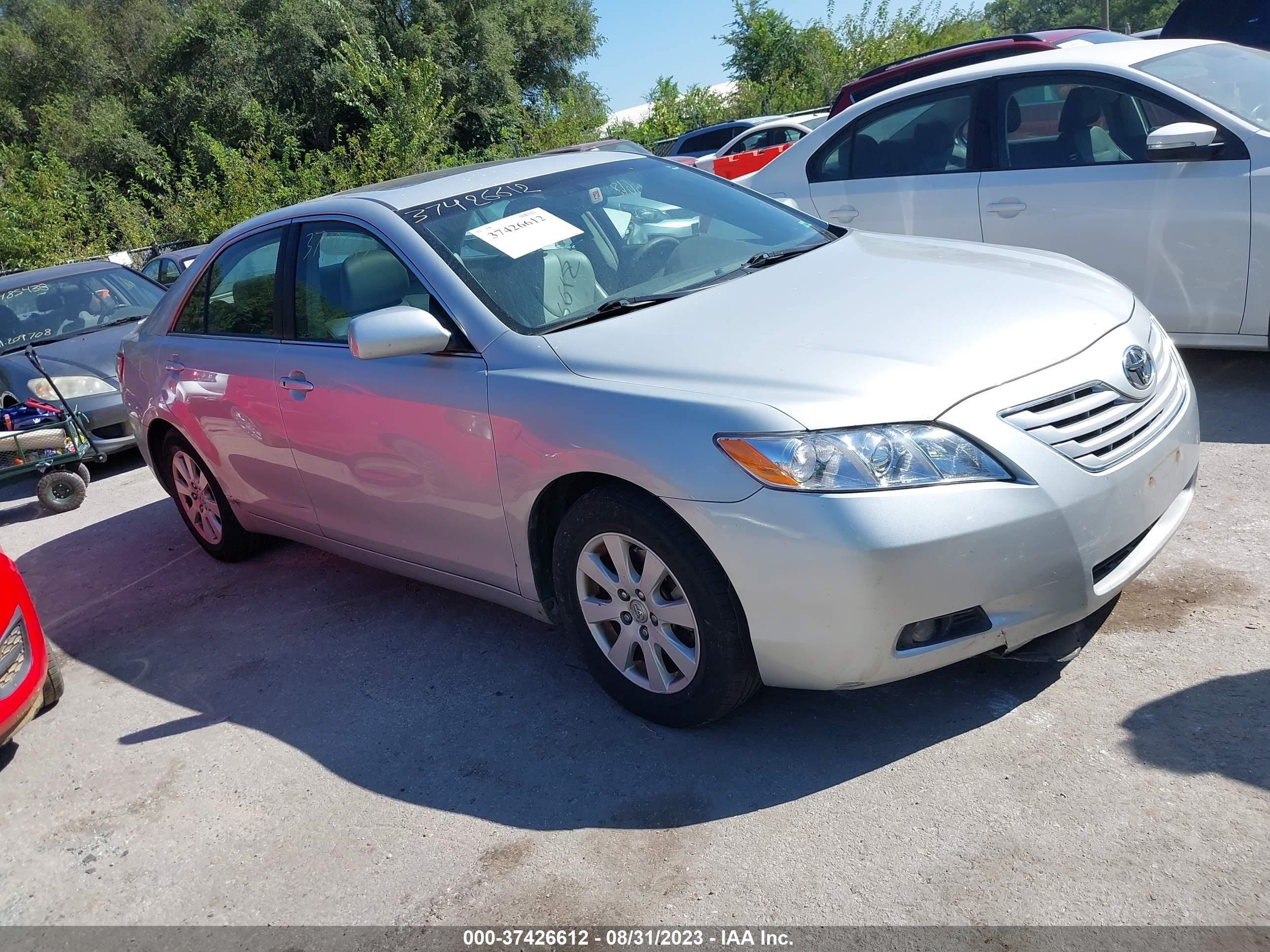 toyota camry 2007 4t1bk46k47u500034