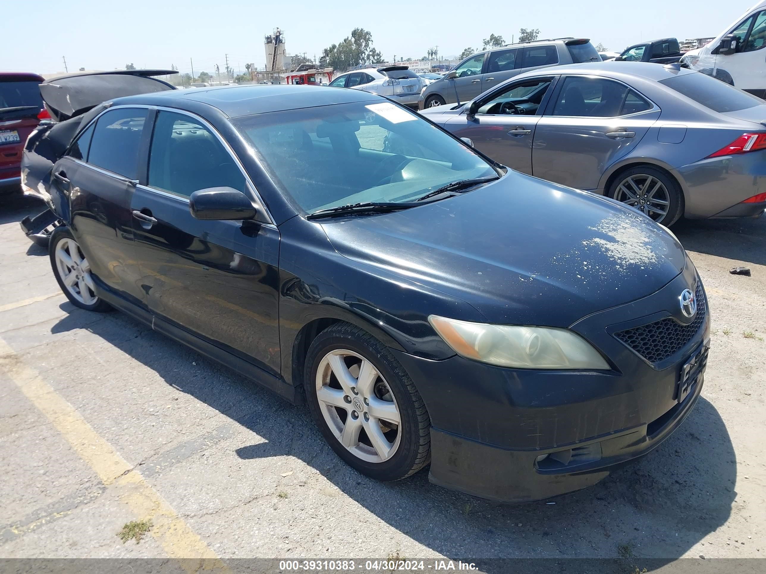 toyota camry 2007 4t1bk46k47u505251