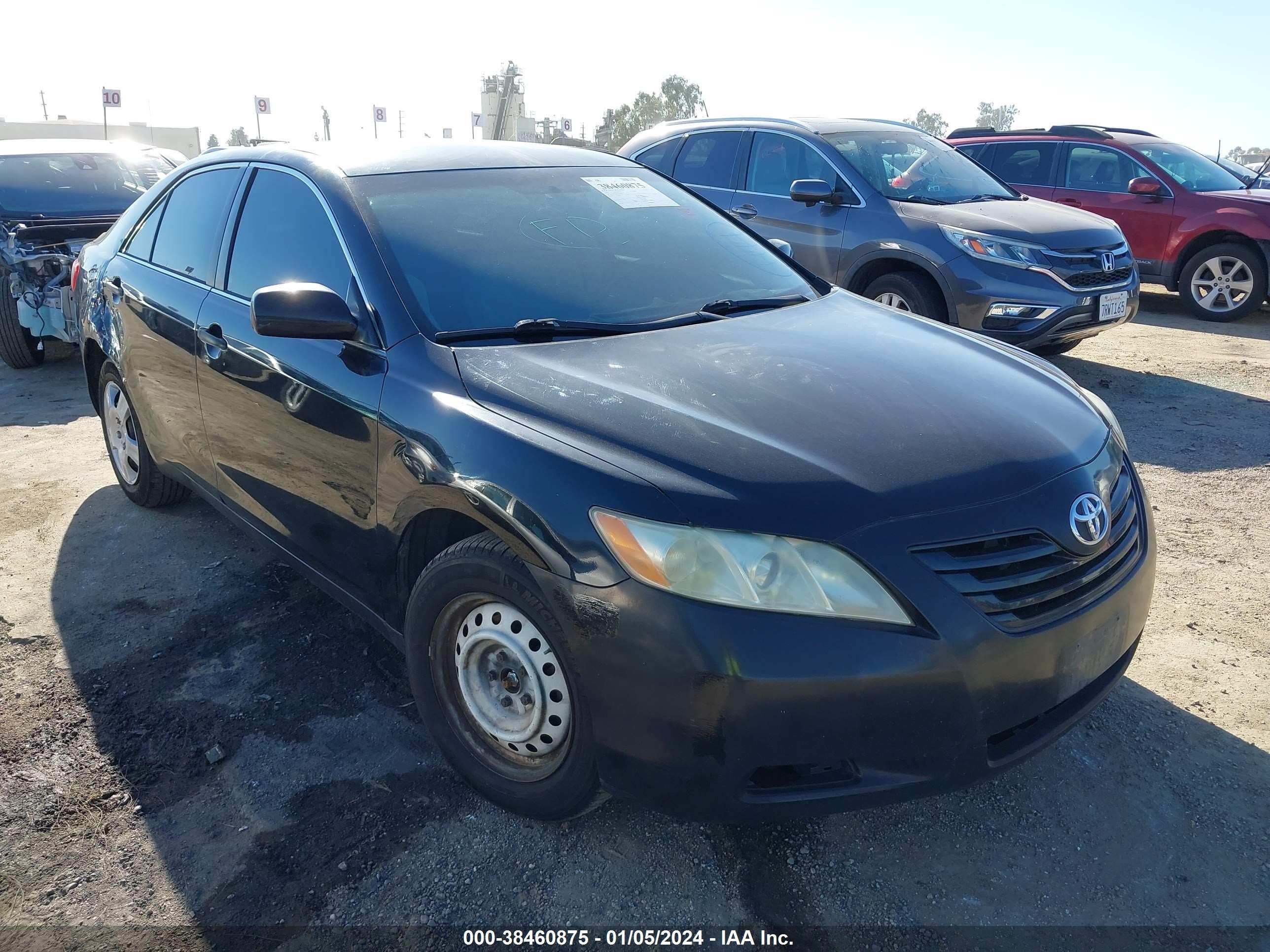 toyota camry 2007 4t1bk46k47u553476