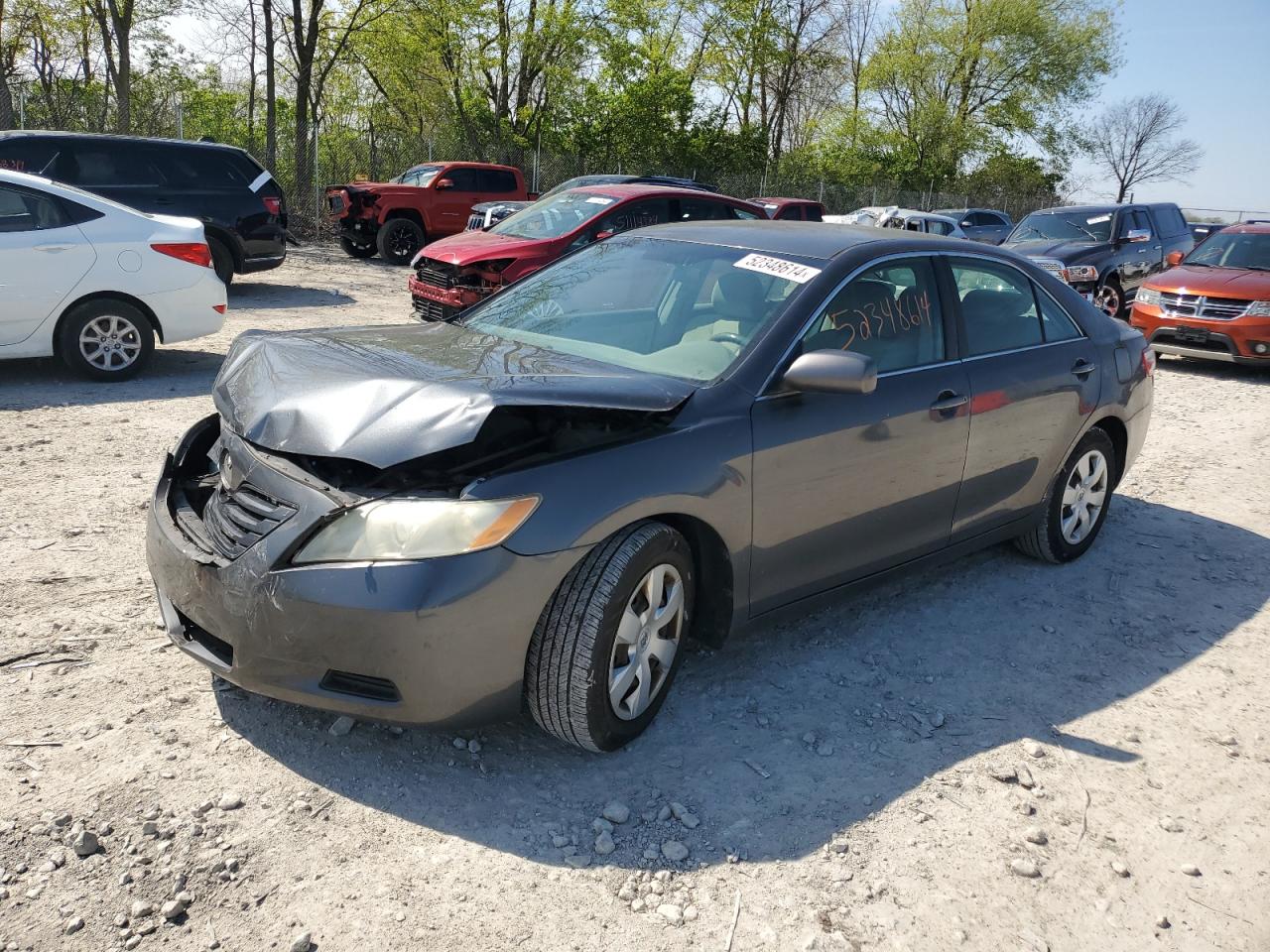 toyota camry 2008 4t1bk46k48u057949