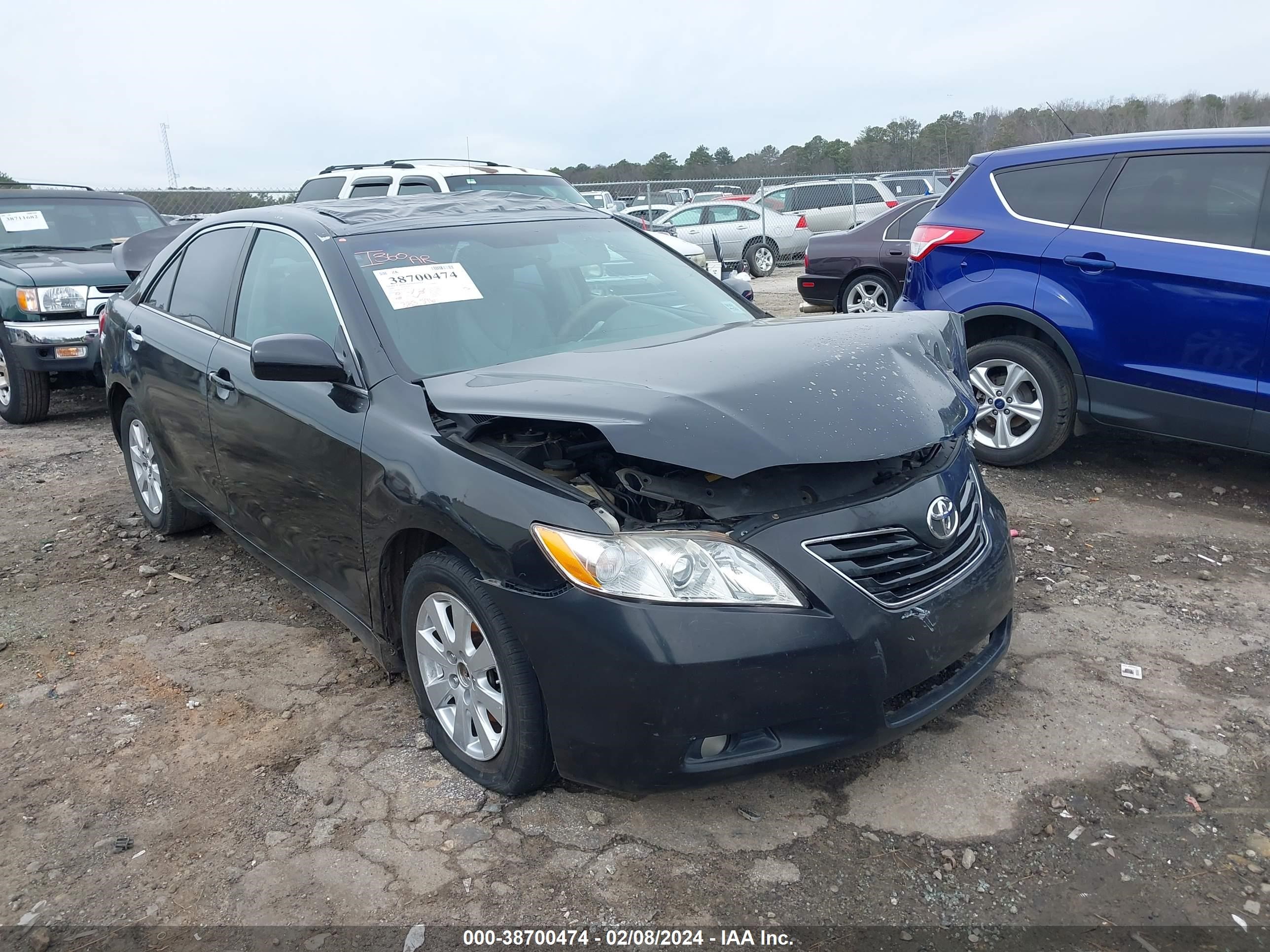 toyota camry 2008 4t1bk46k48u061323