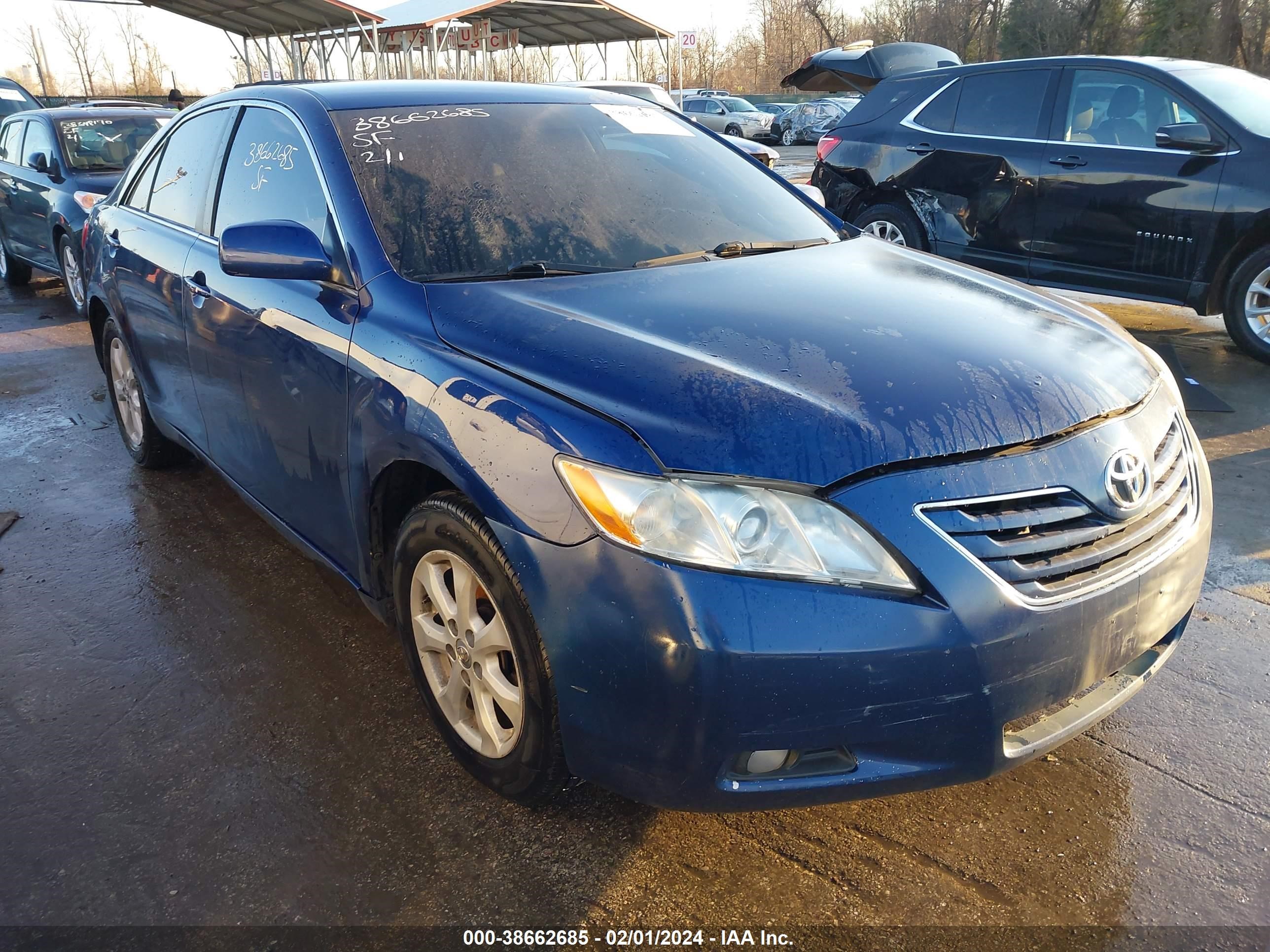 toyota camry 2008 4t1bk46k48u064741