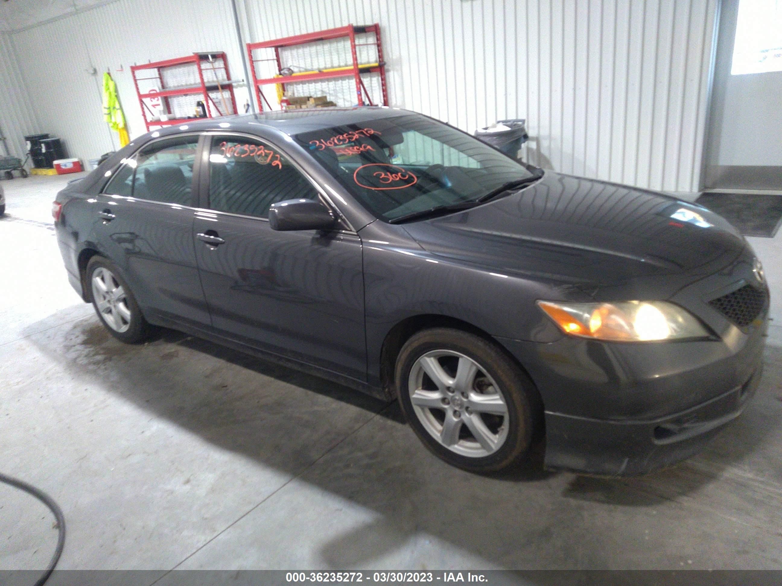 toyota camry 2007 4t1bk46k57u008659