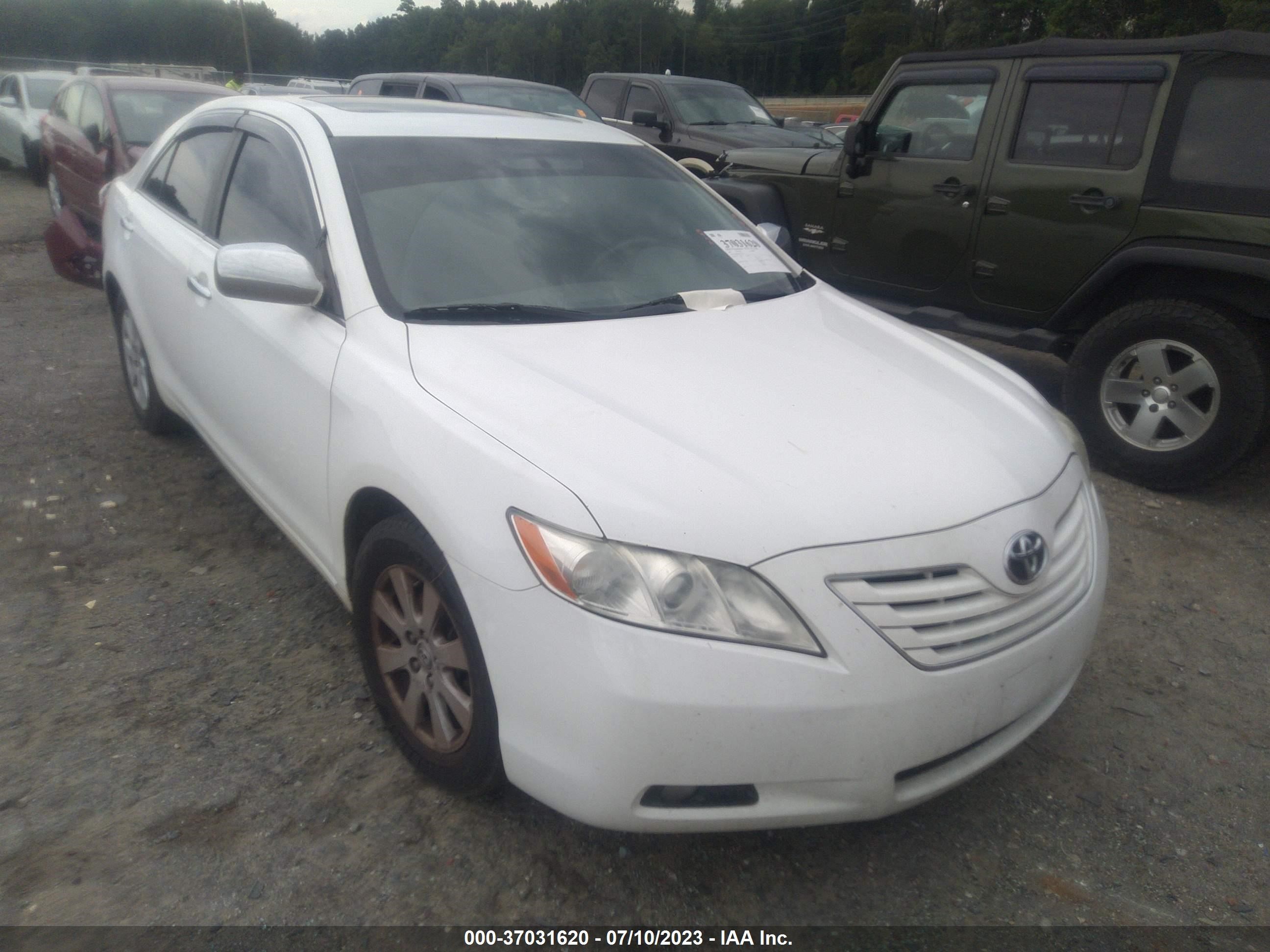 toyota camry 2007 4t1bk46k57u547234