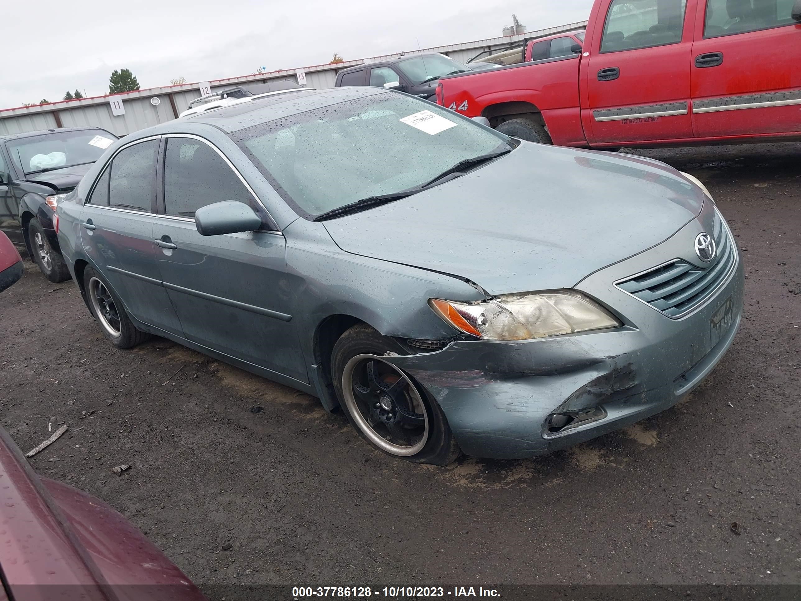 toyota camry 2007 4t1bk46k67u544679