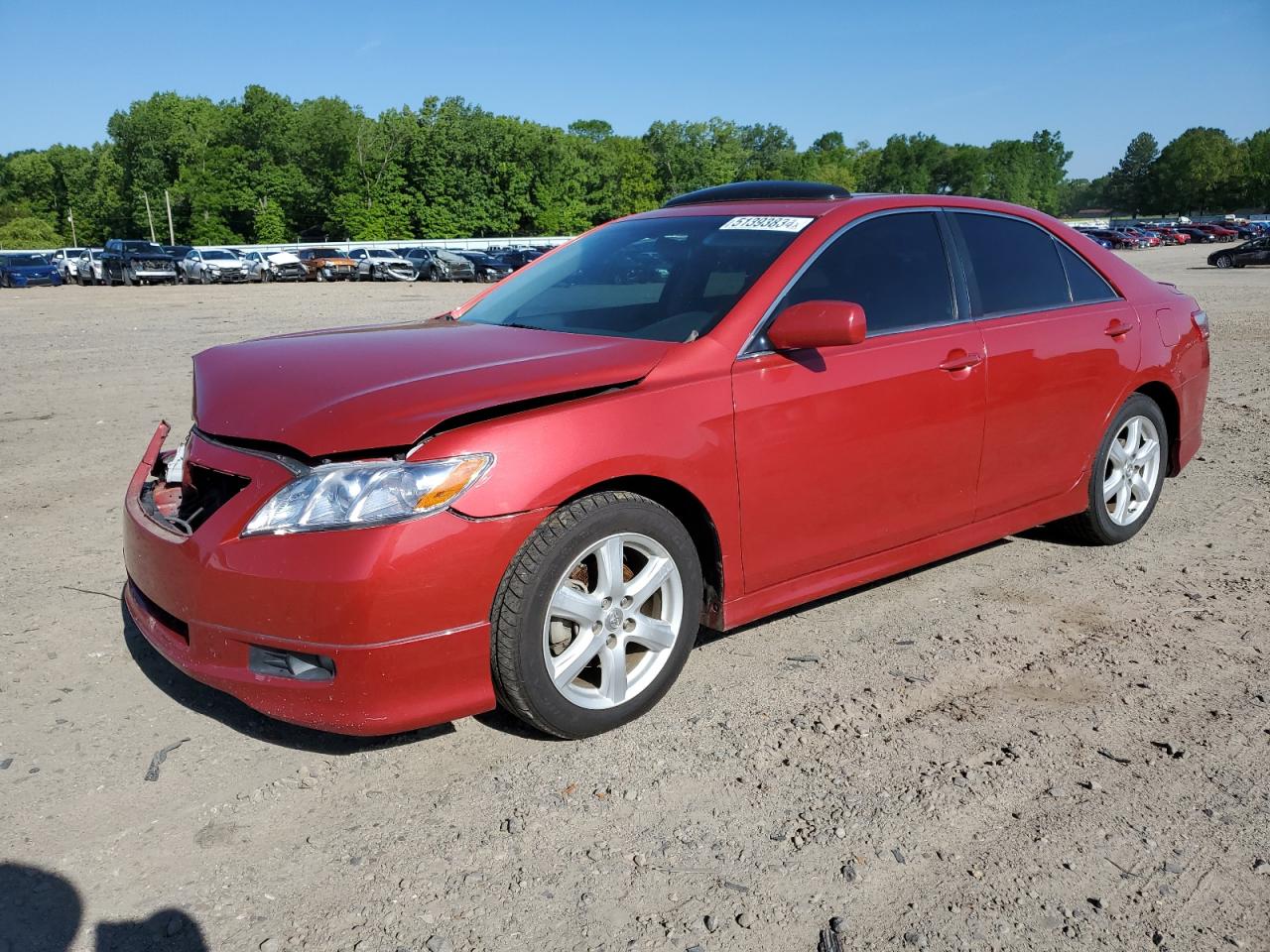 toyota camry 2007 4t1bk46k77u021039