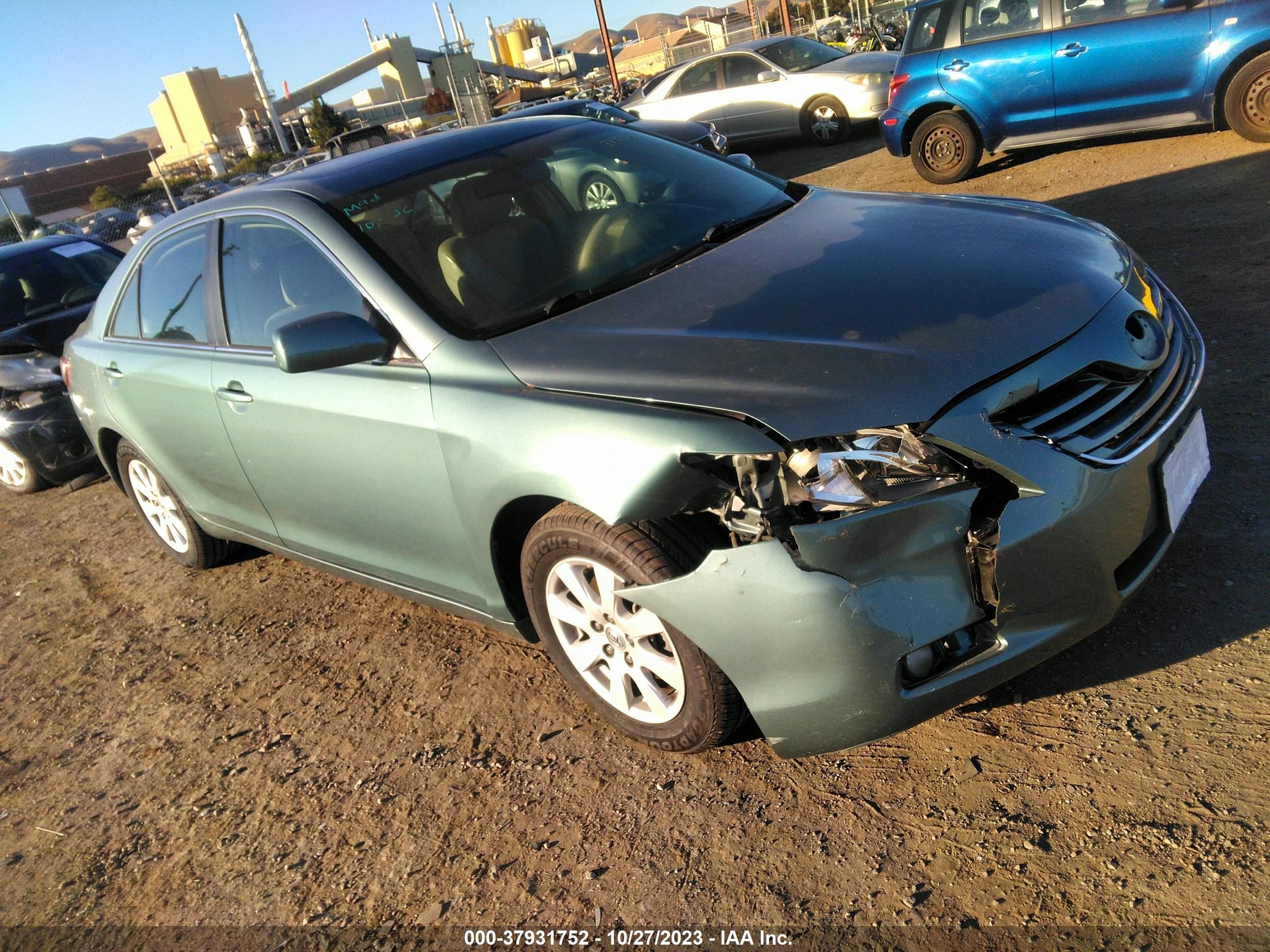 toyota camry 2007 4t1bk46k77u524005