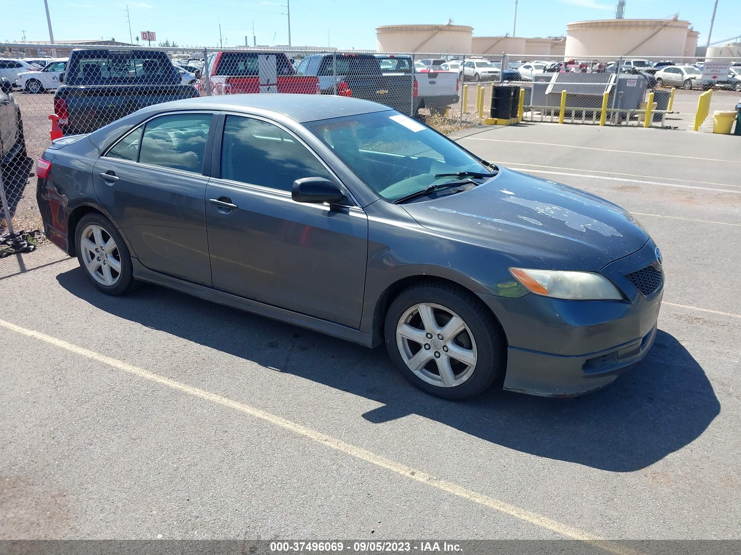 toyota camry 2007 4t1bk46k87u039534