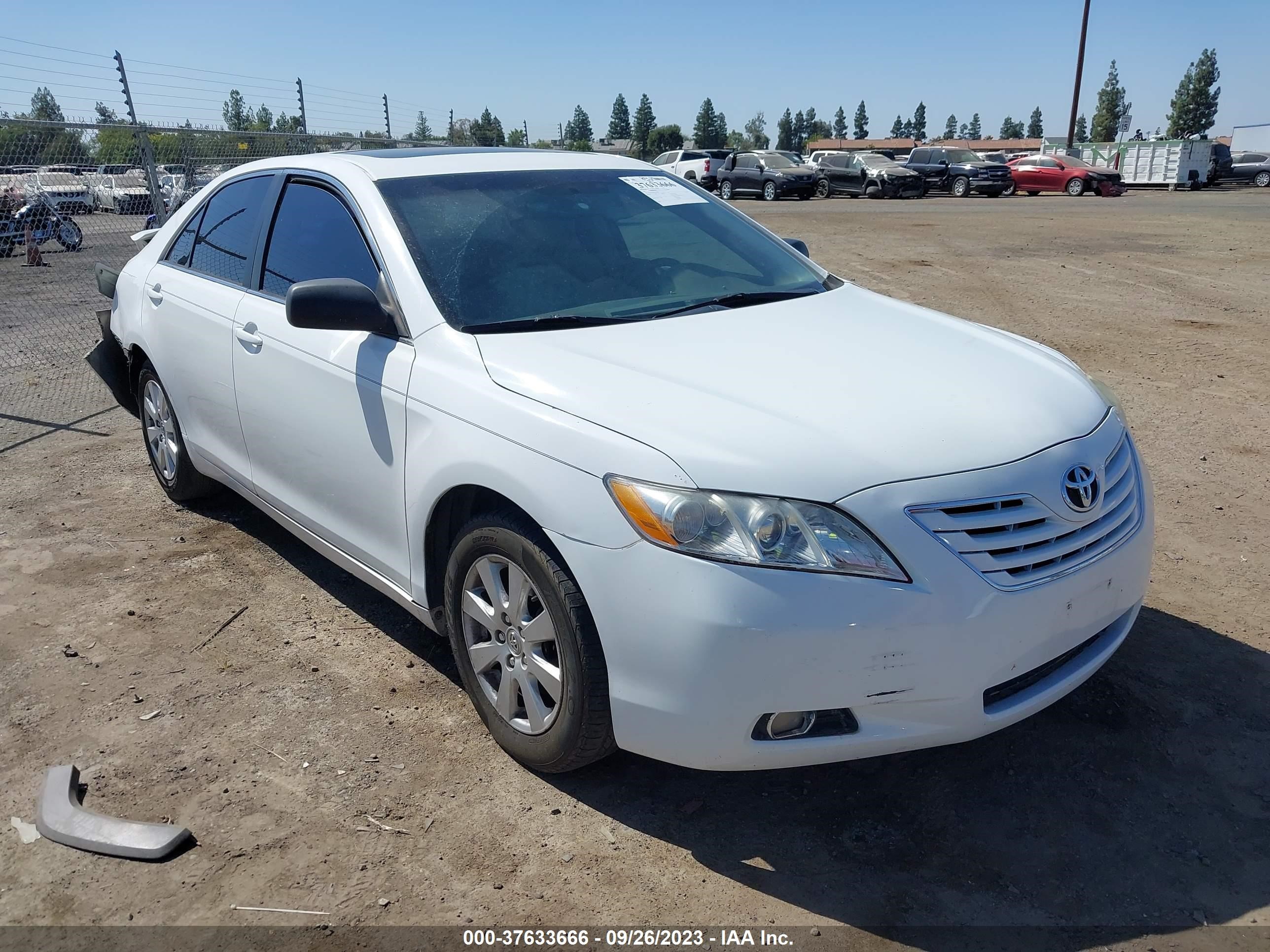 toyota camry 2007 4t1bk46k87u508394