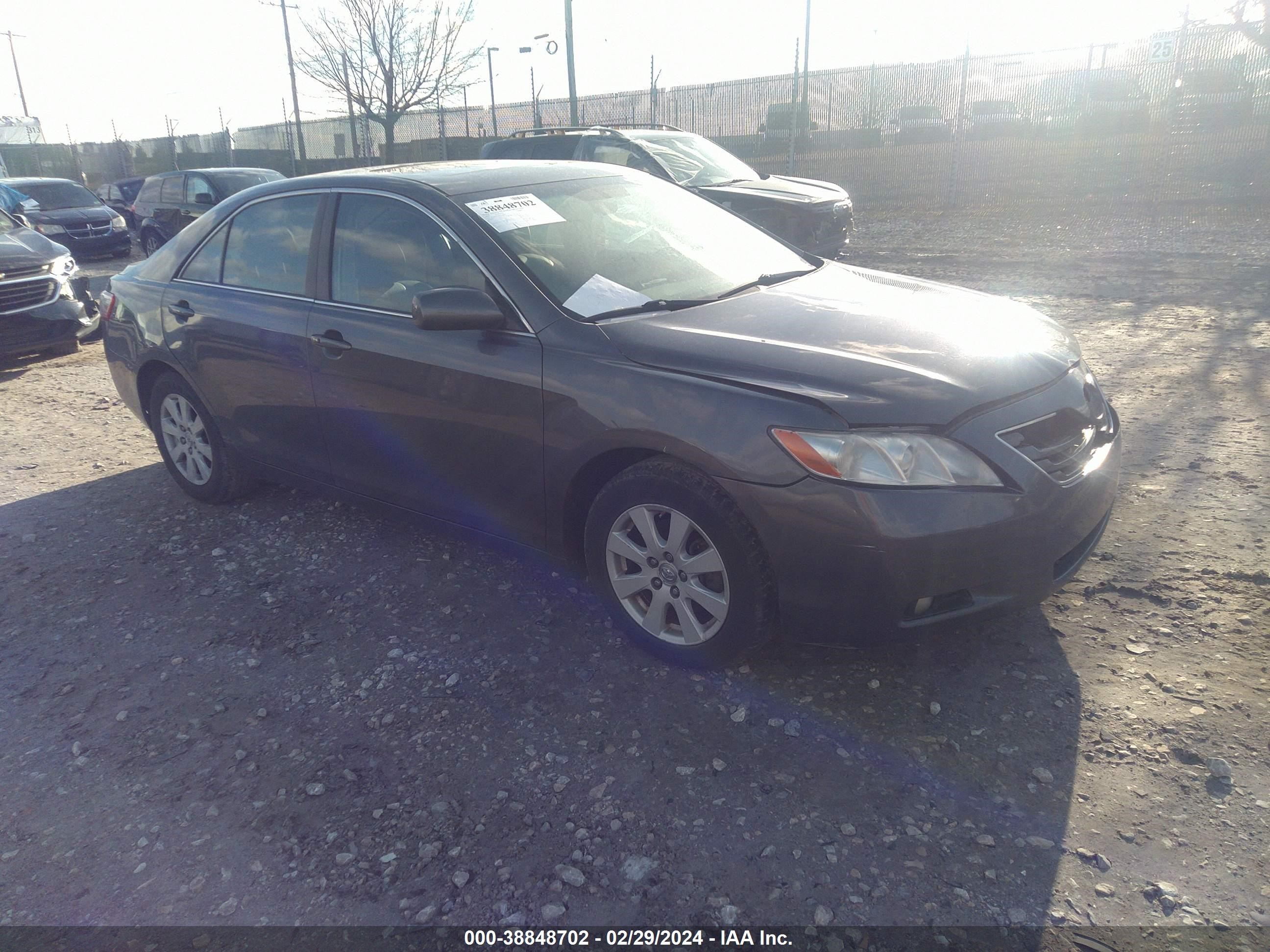 toyota camry 2008 4t1bk46k88u068887