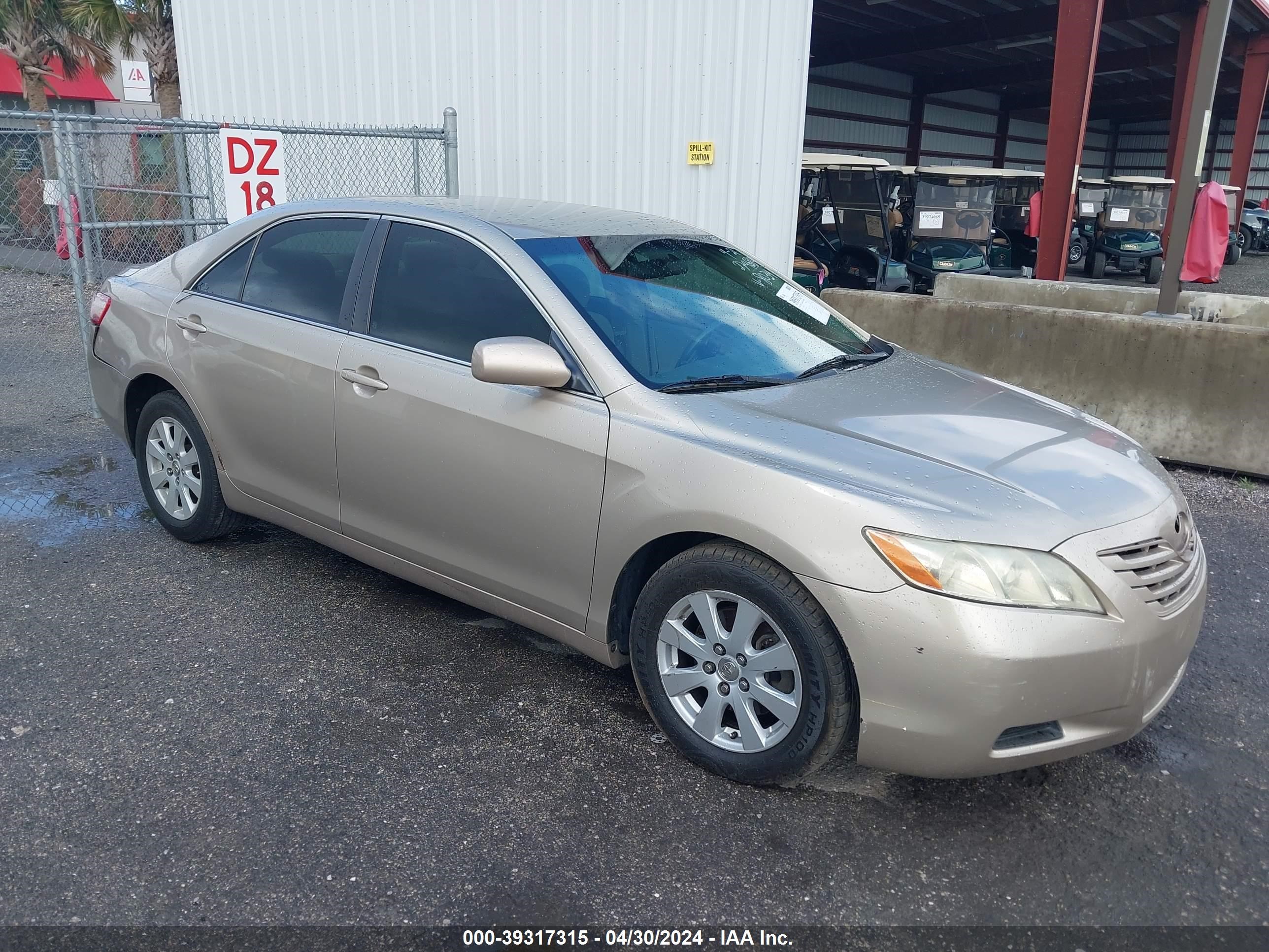 toyota camry 2007 4t1bk46k97u008034