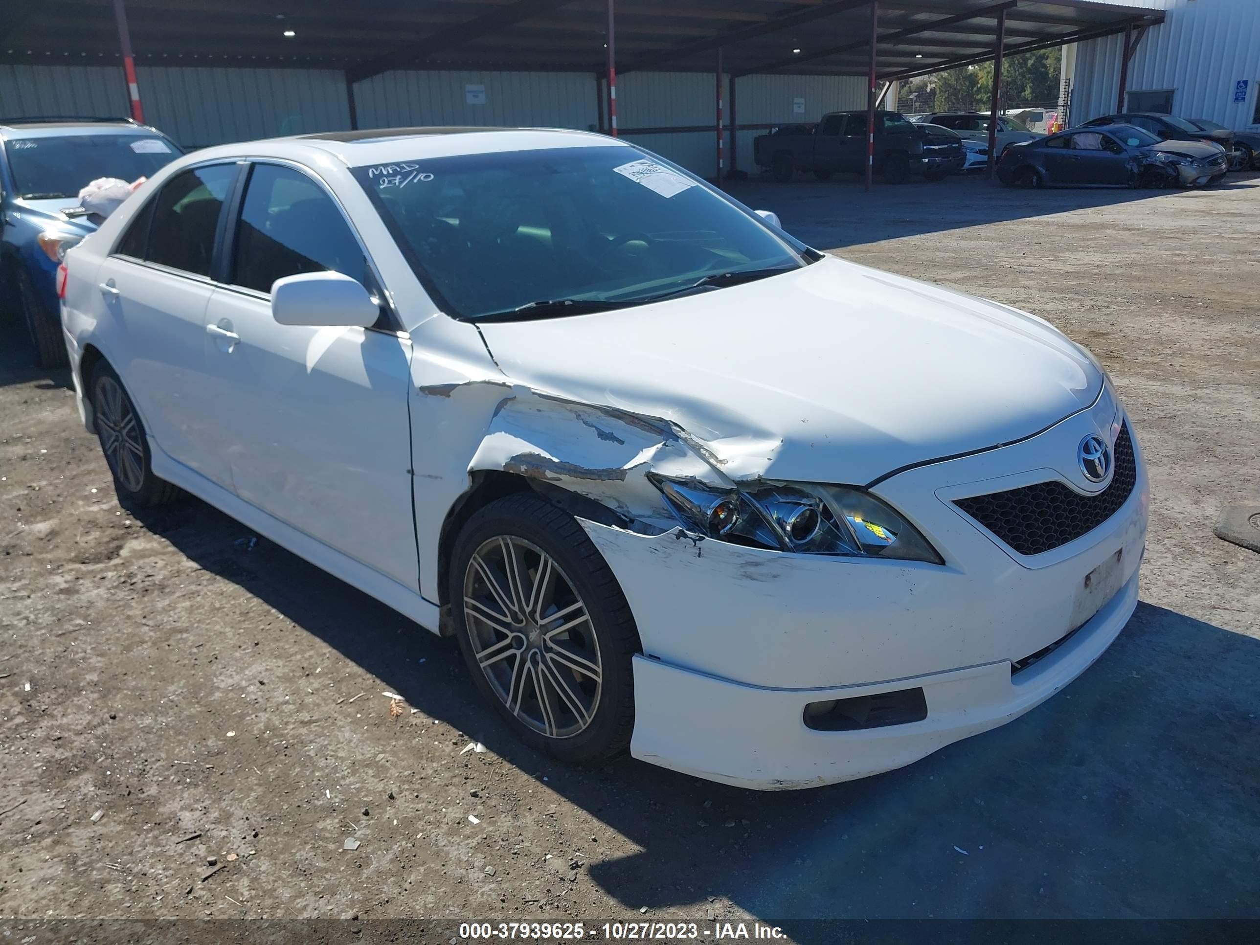 toyota camry 2008 4t1bk46k98u576785