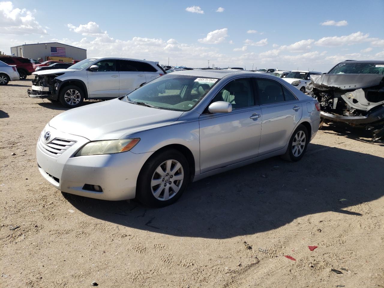 toyota camry 2007 4t1bk46kx7u532146