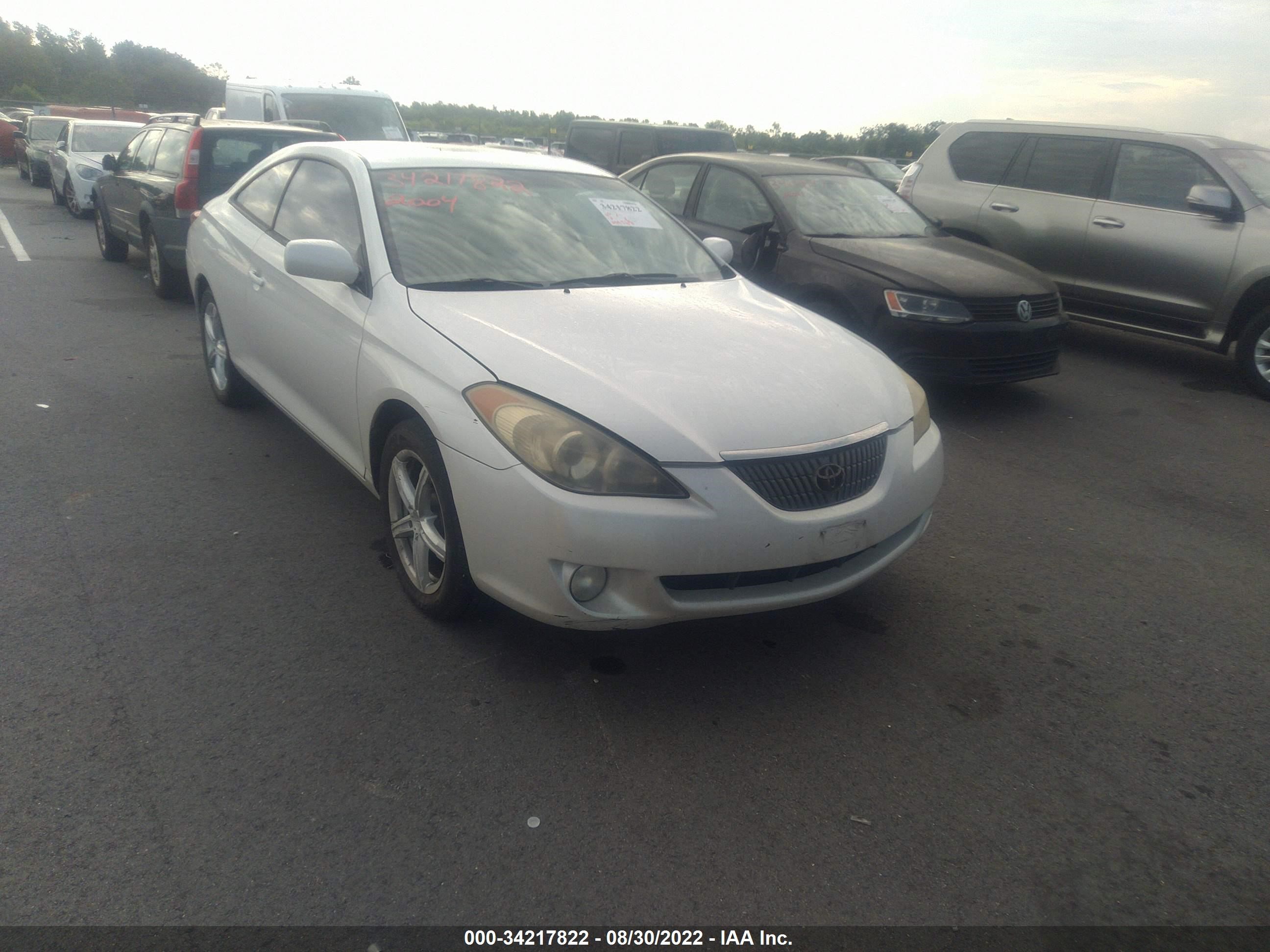 toyota camry solara 2004 4t1ca30p14u010233