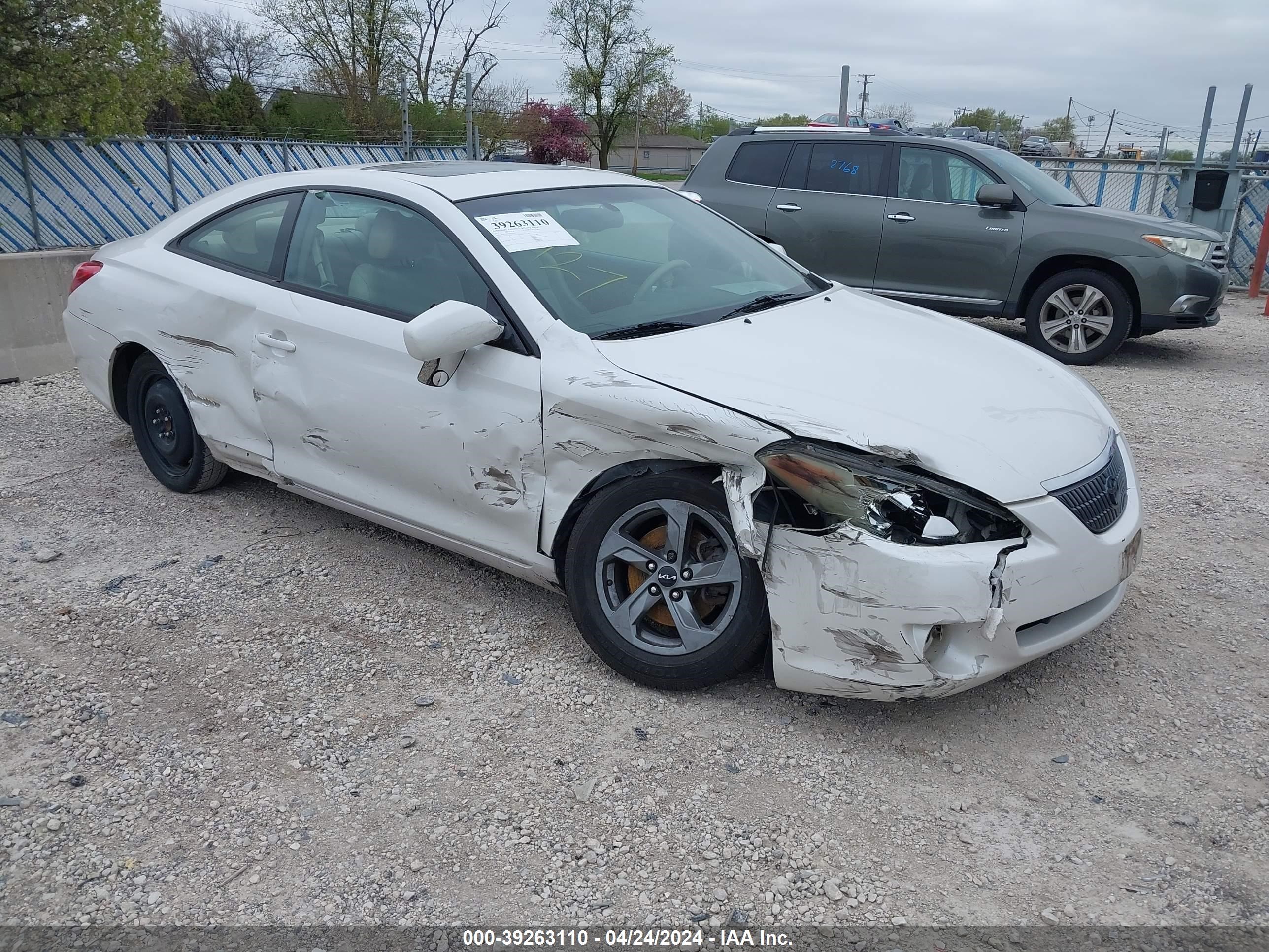 toyota camry solara 2005 4t1ca30p15u039927