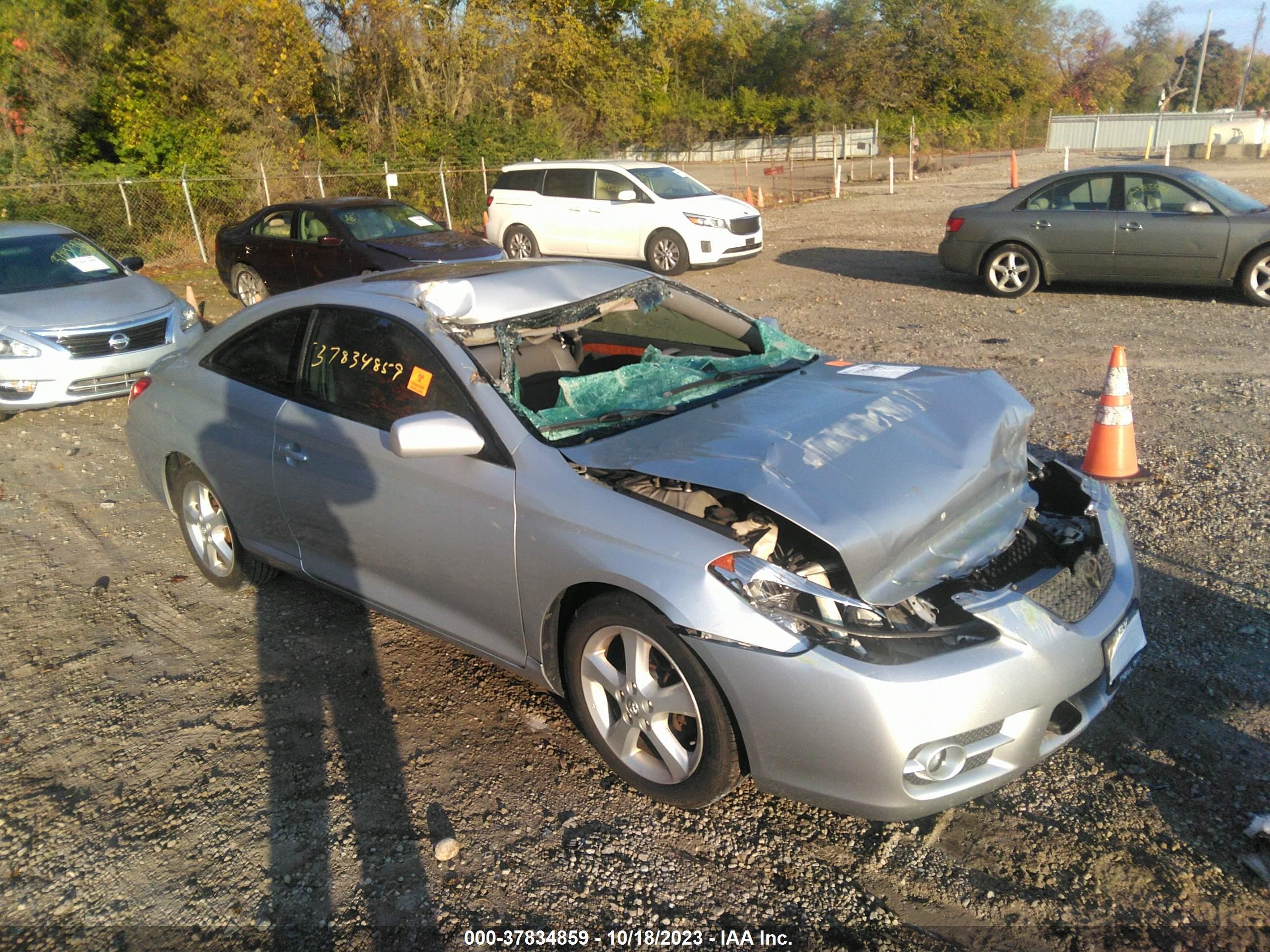 toyota camry solara 2007 4t1ca30p17u112958