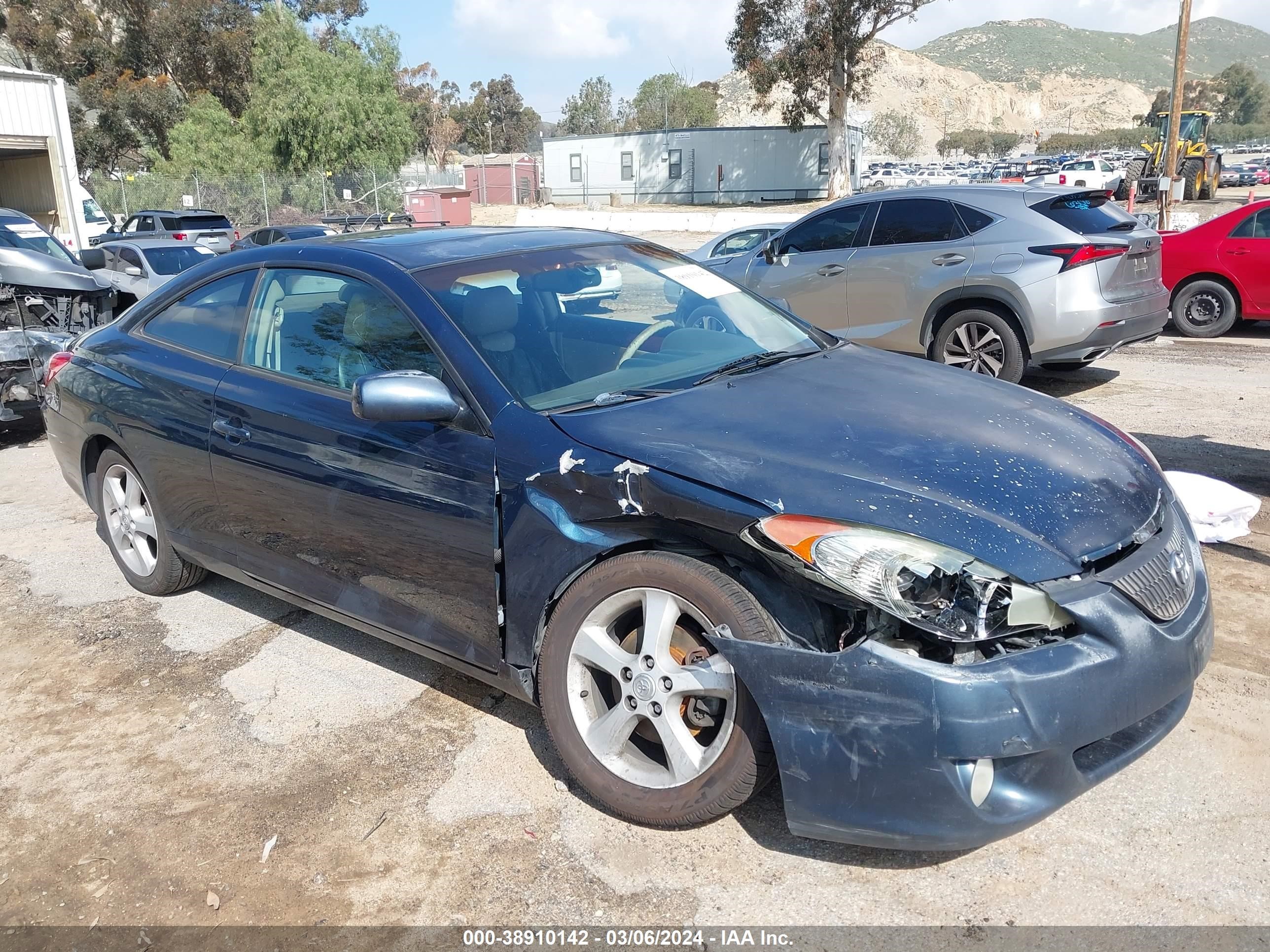 toyota camry solara 2004 4t1ca30p44u038124