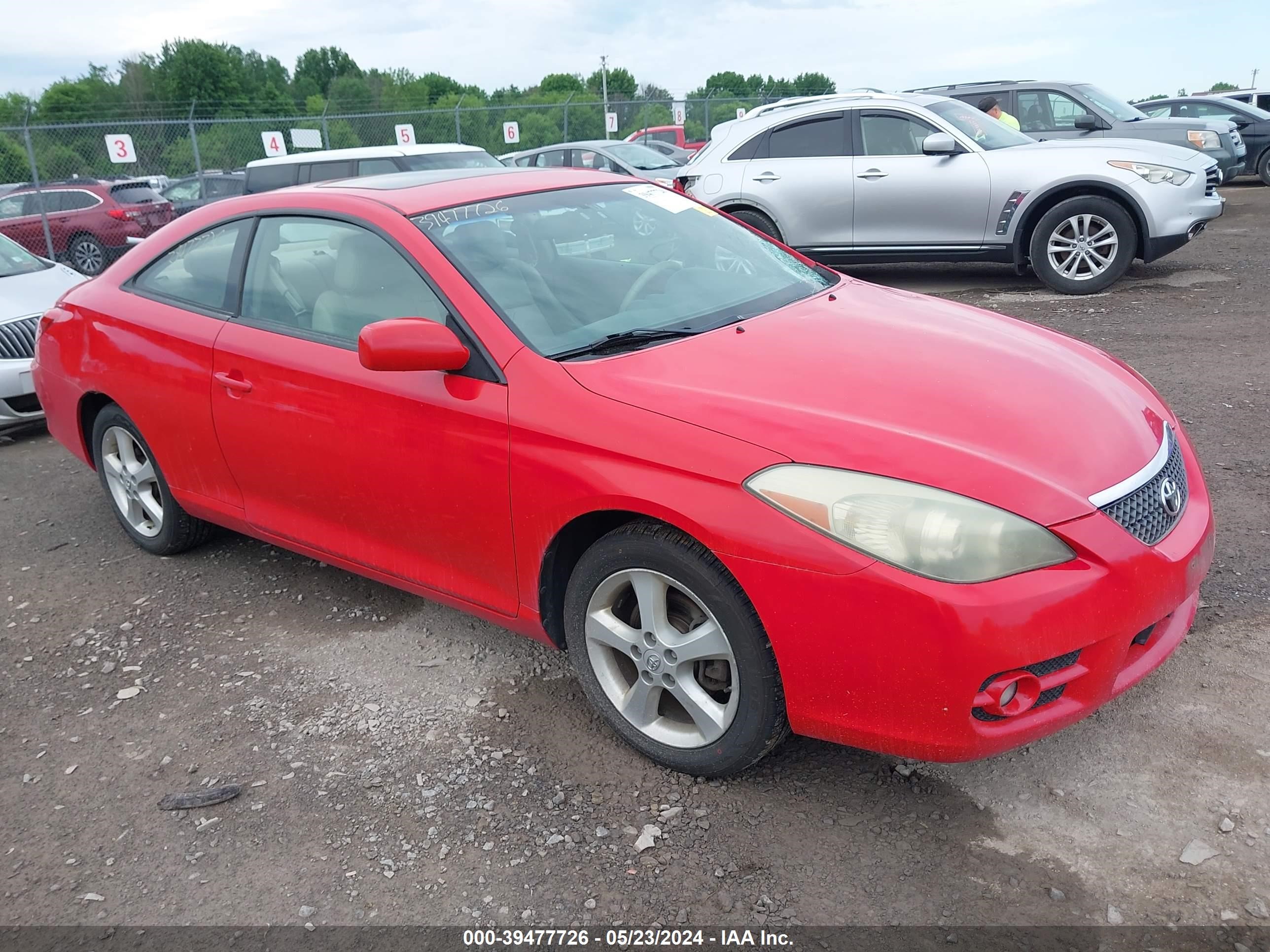 toyota camry solara 2007 4t1ca30p77u110180