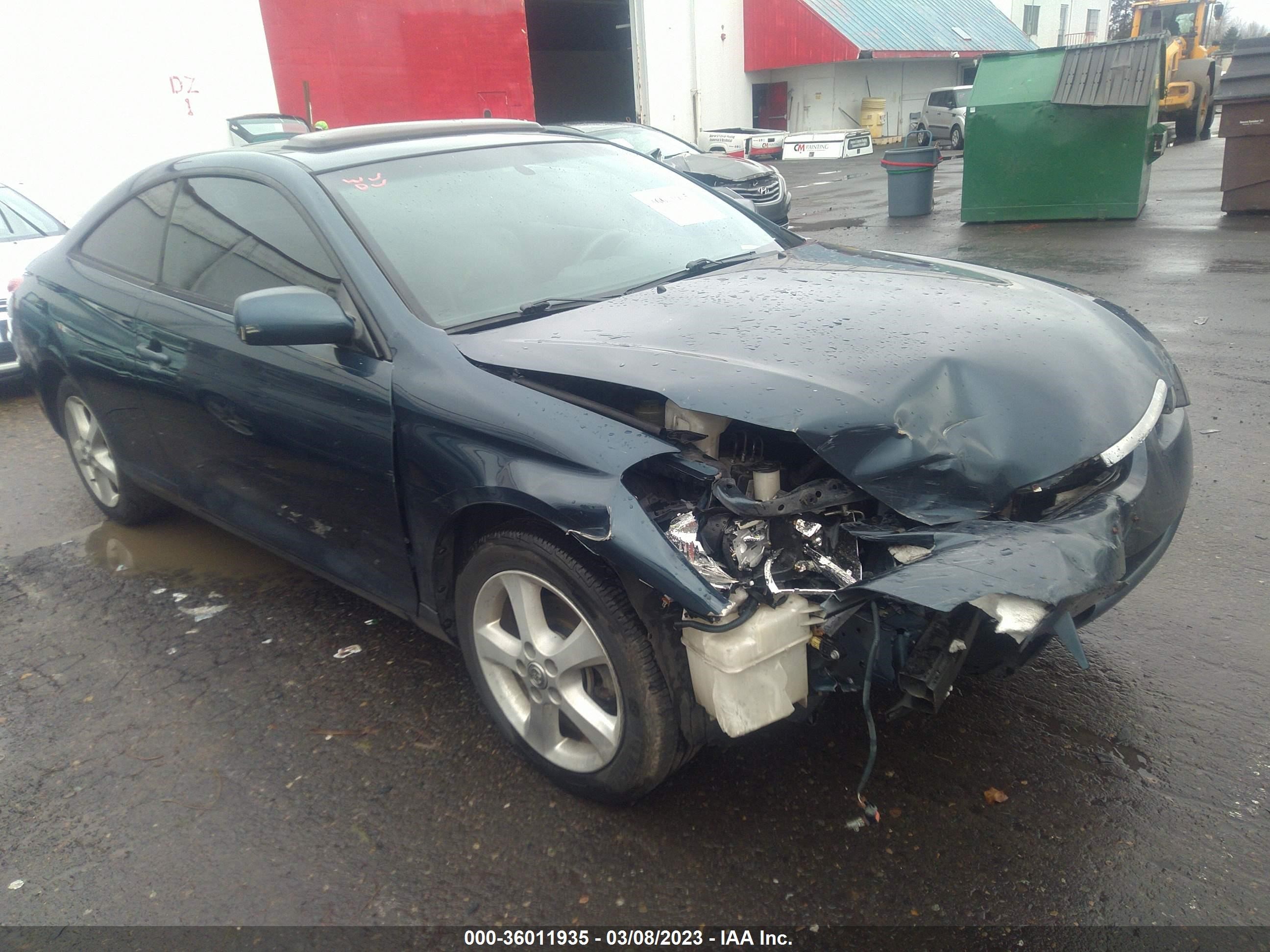 toyota camry solara 2004 4t1ca38p04u001754