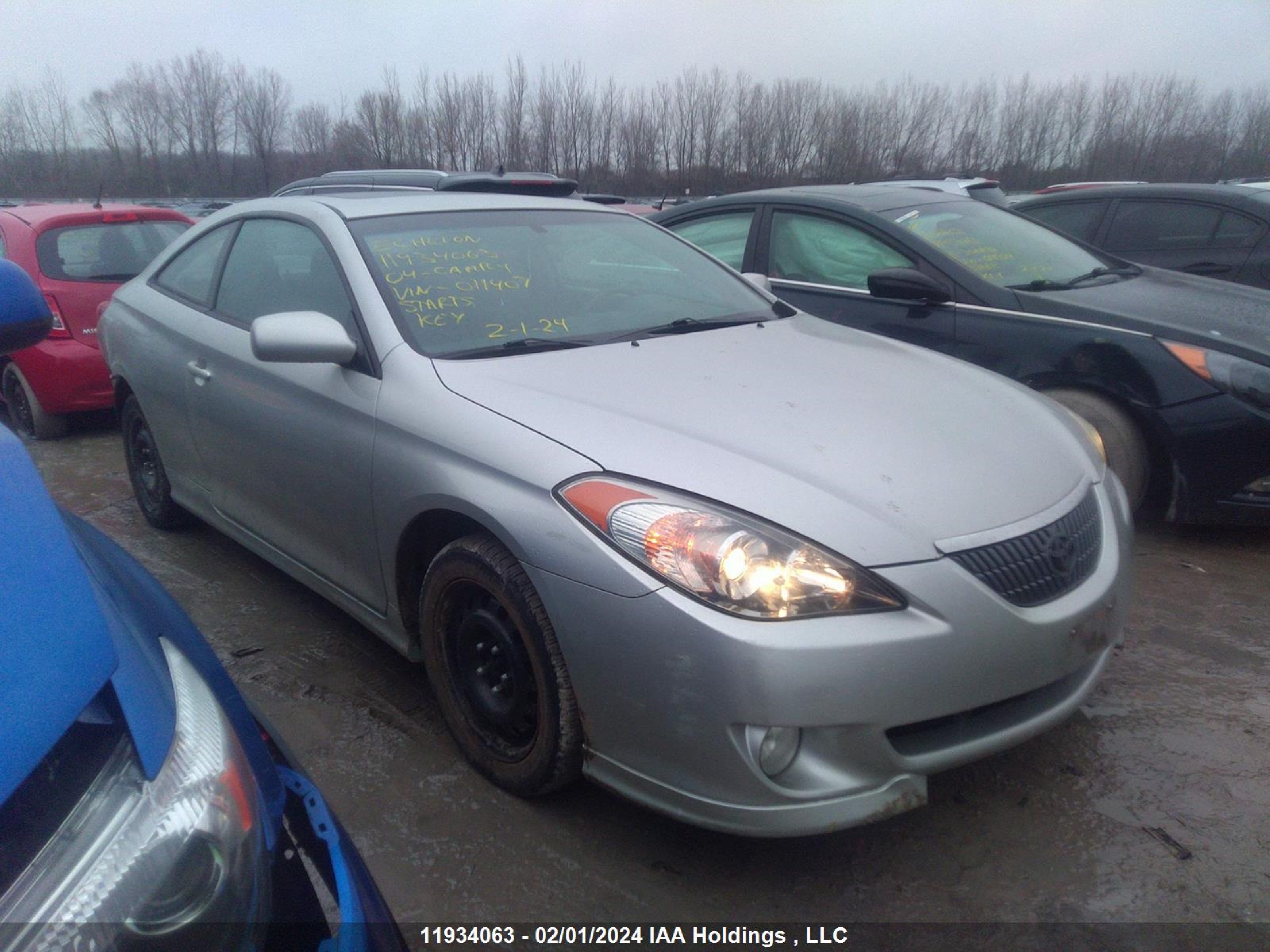 toyota camry solara 2004 4t1ca38p74u011407