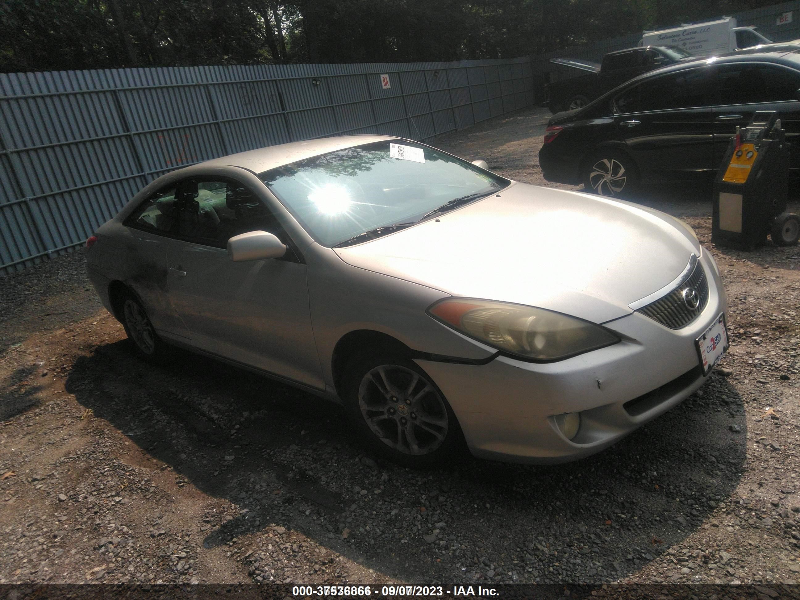 toyota camry solara 2006 4t1ce38p66u750453