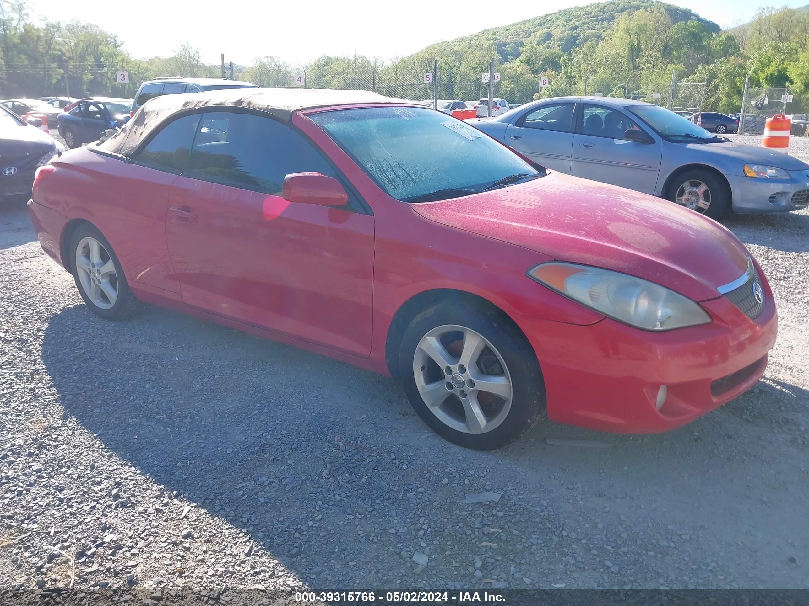 toyota camry solara 2006 4t1fa38p06u071125