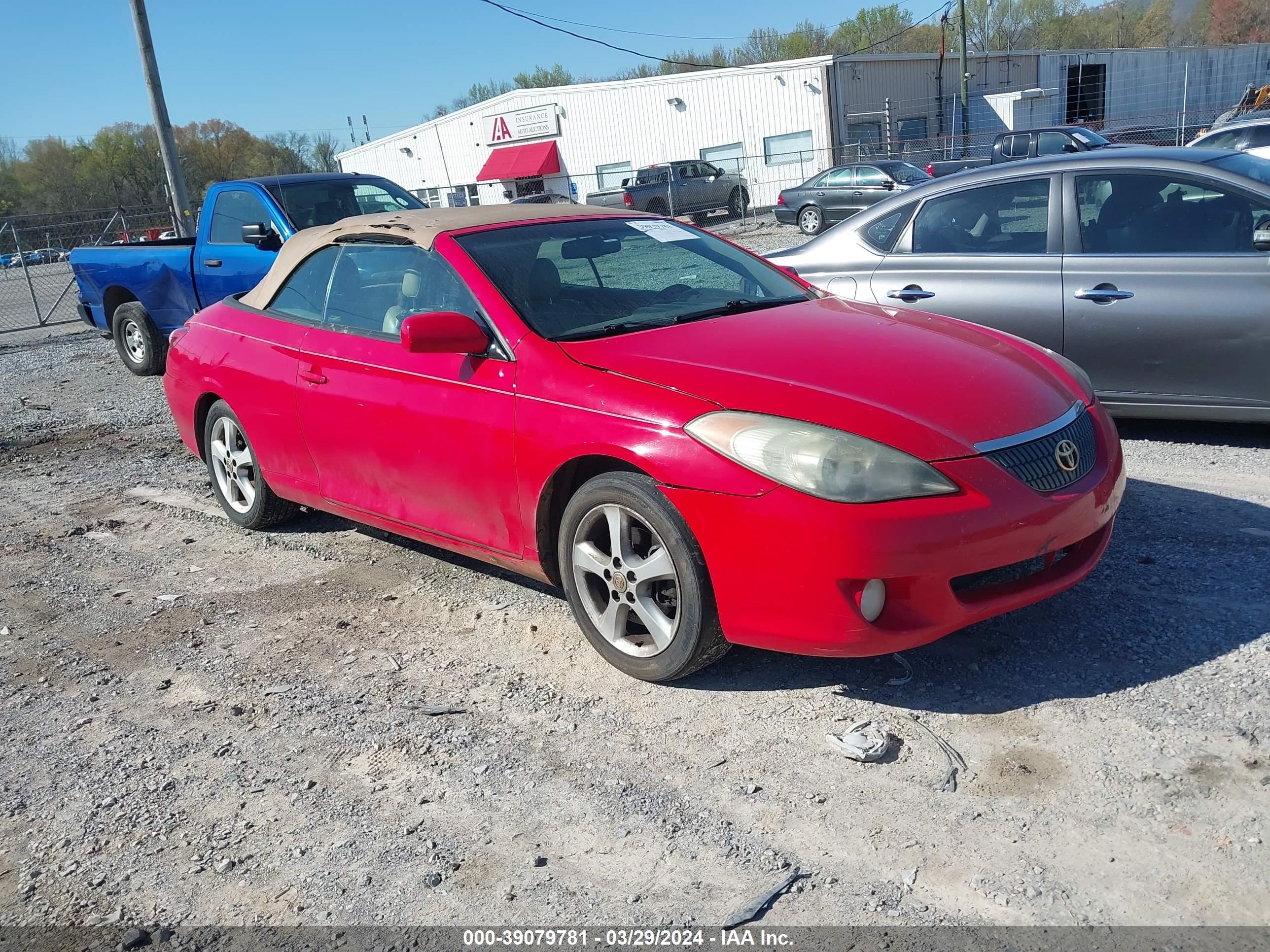 toyota camry solara 2006 4t1fa38p06u105225