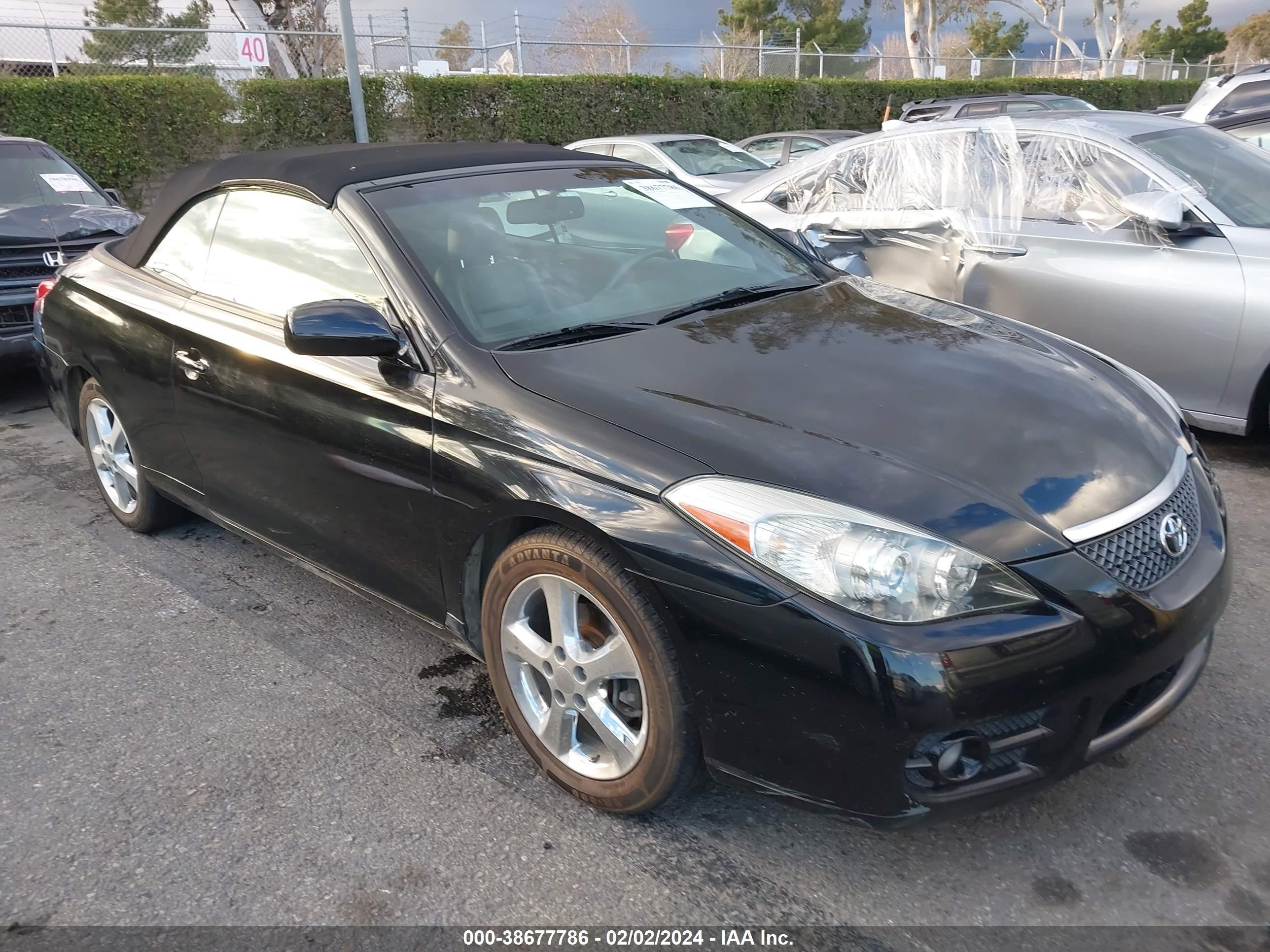 toyota camry solara 2007 4t1fa38p07u126982