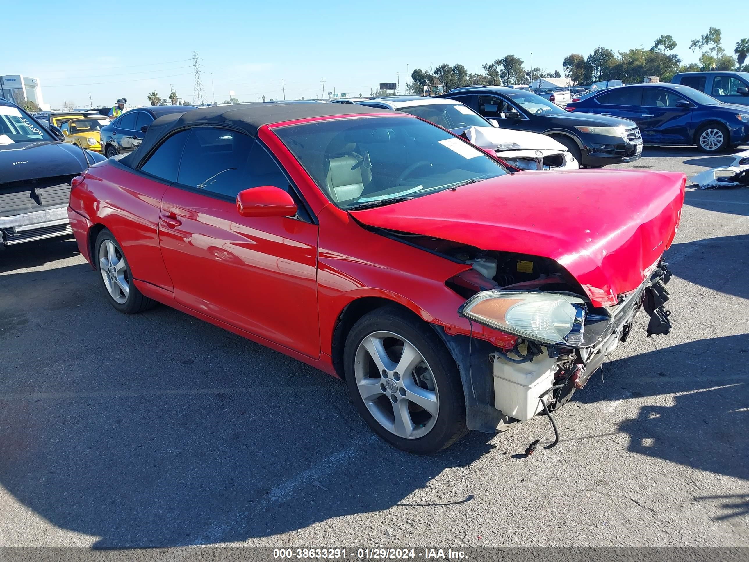 toyota camry solara 2006 4t1fa38p16u099600