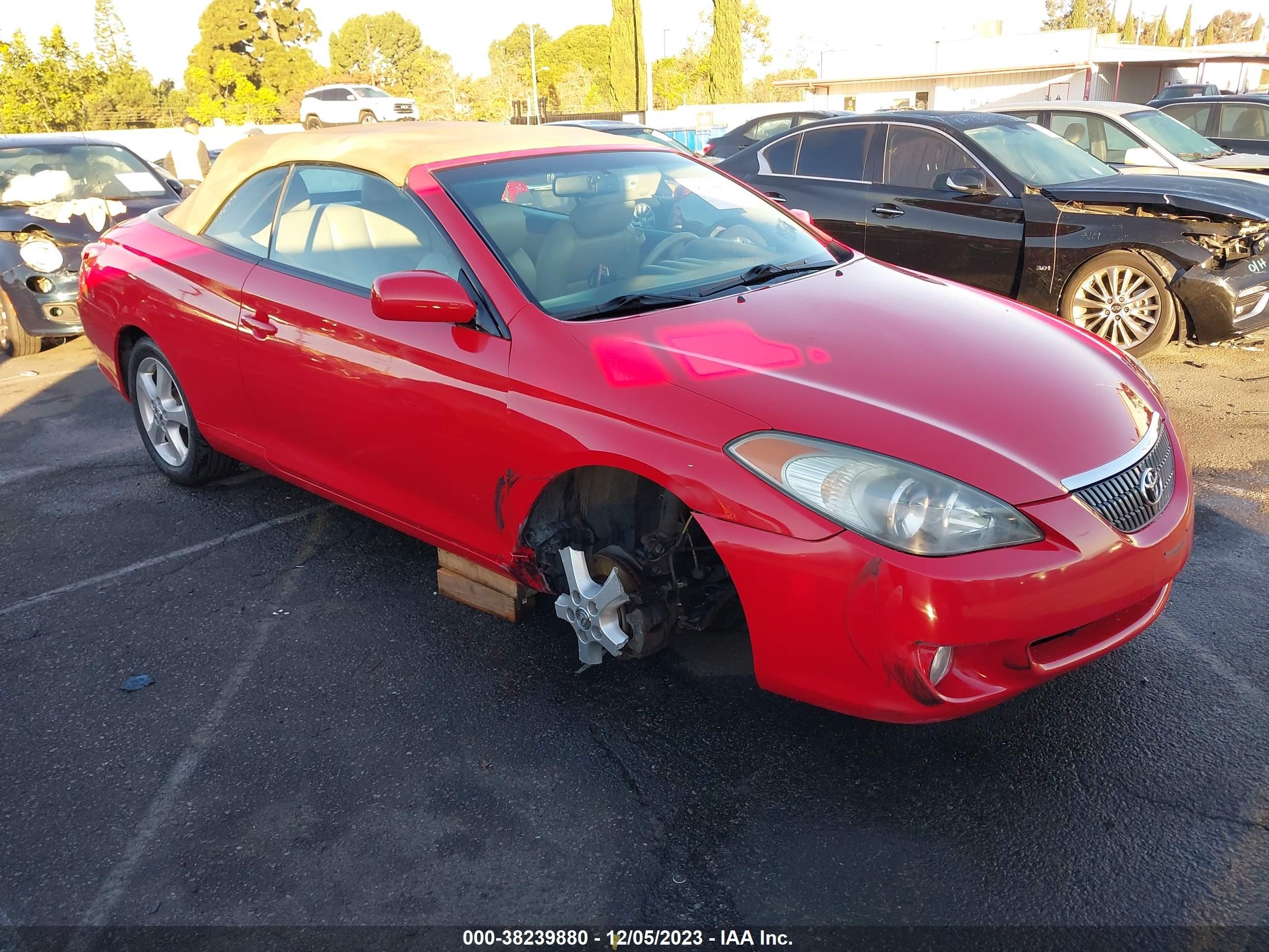 toyota camry solara 2006 4t1fa38p46u084475