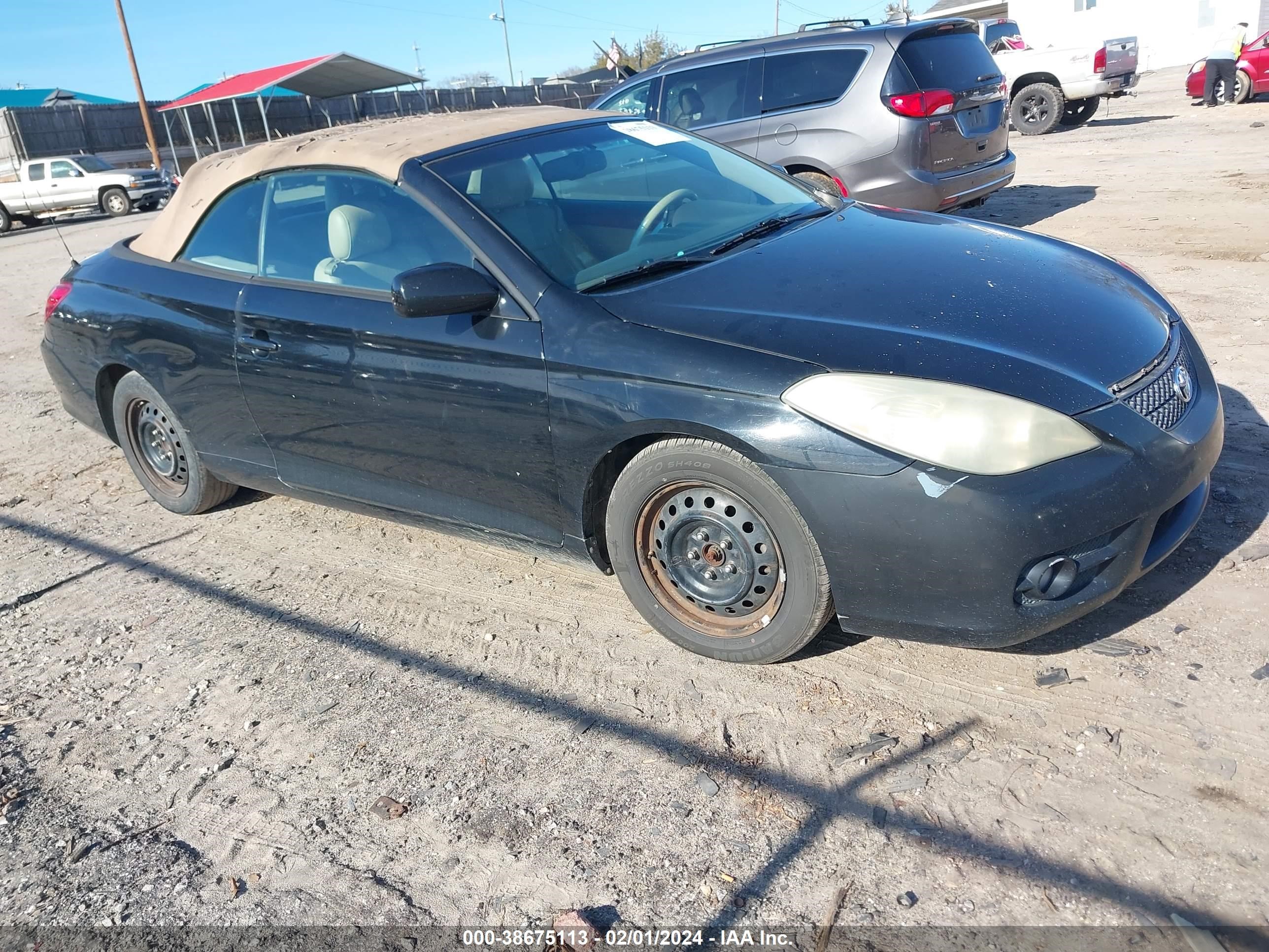 toyota camry sola 2007 4t1fa38p67u126940